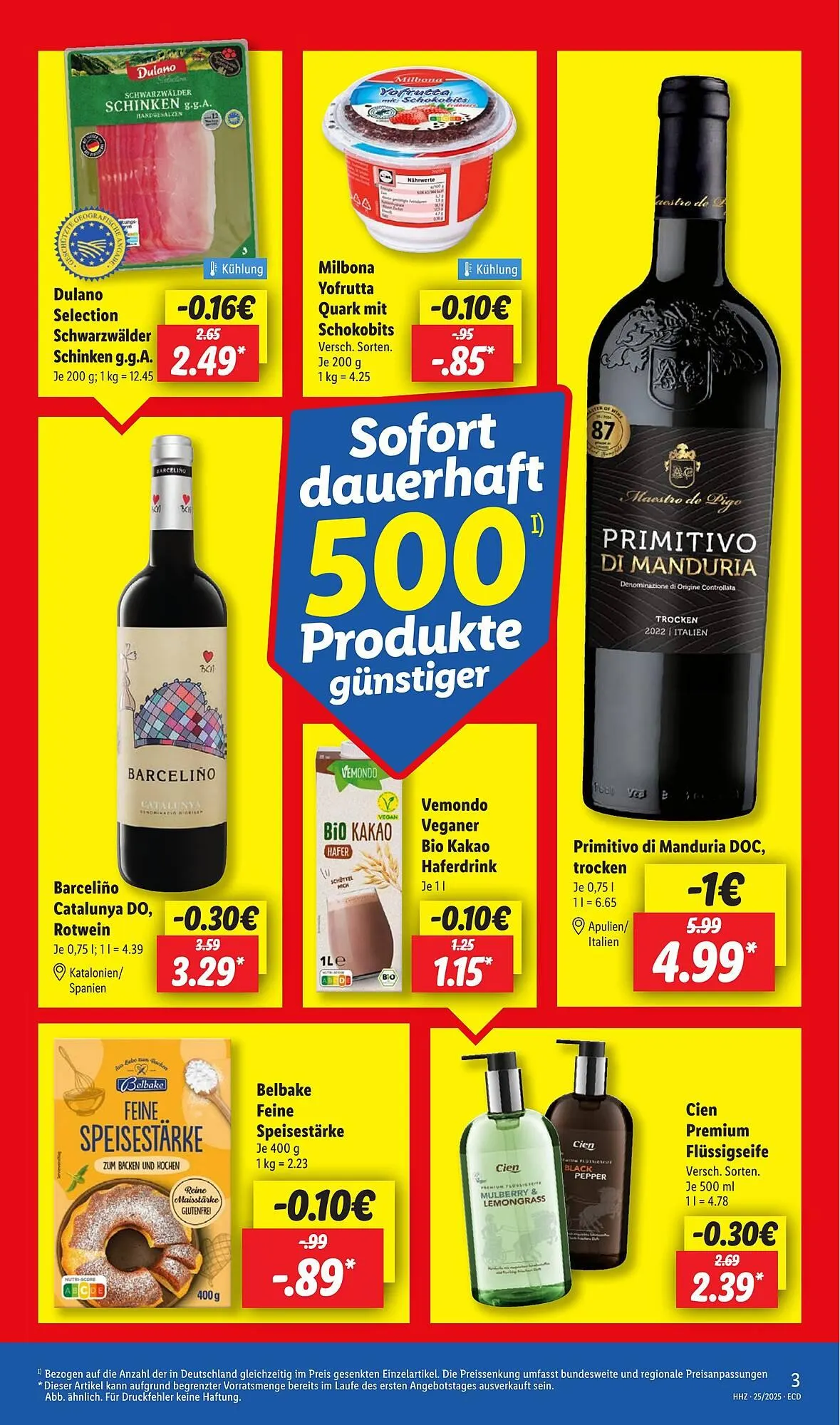 Lidl Prospekt von 23. Juni bis 28. Juni 2025 - Prospekt seite 3