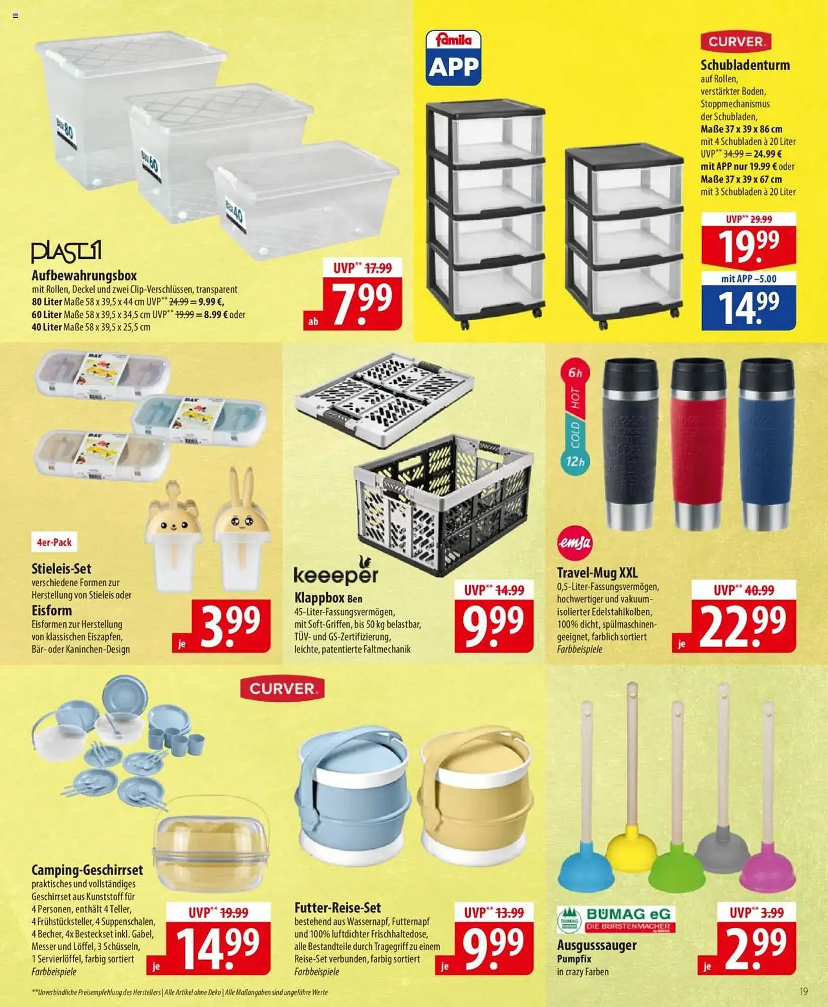 Famila Nord Ost Prospekt von 12. Mai bis 17. Mai 2025 - Prospekt seite 19