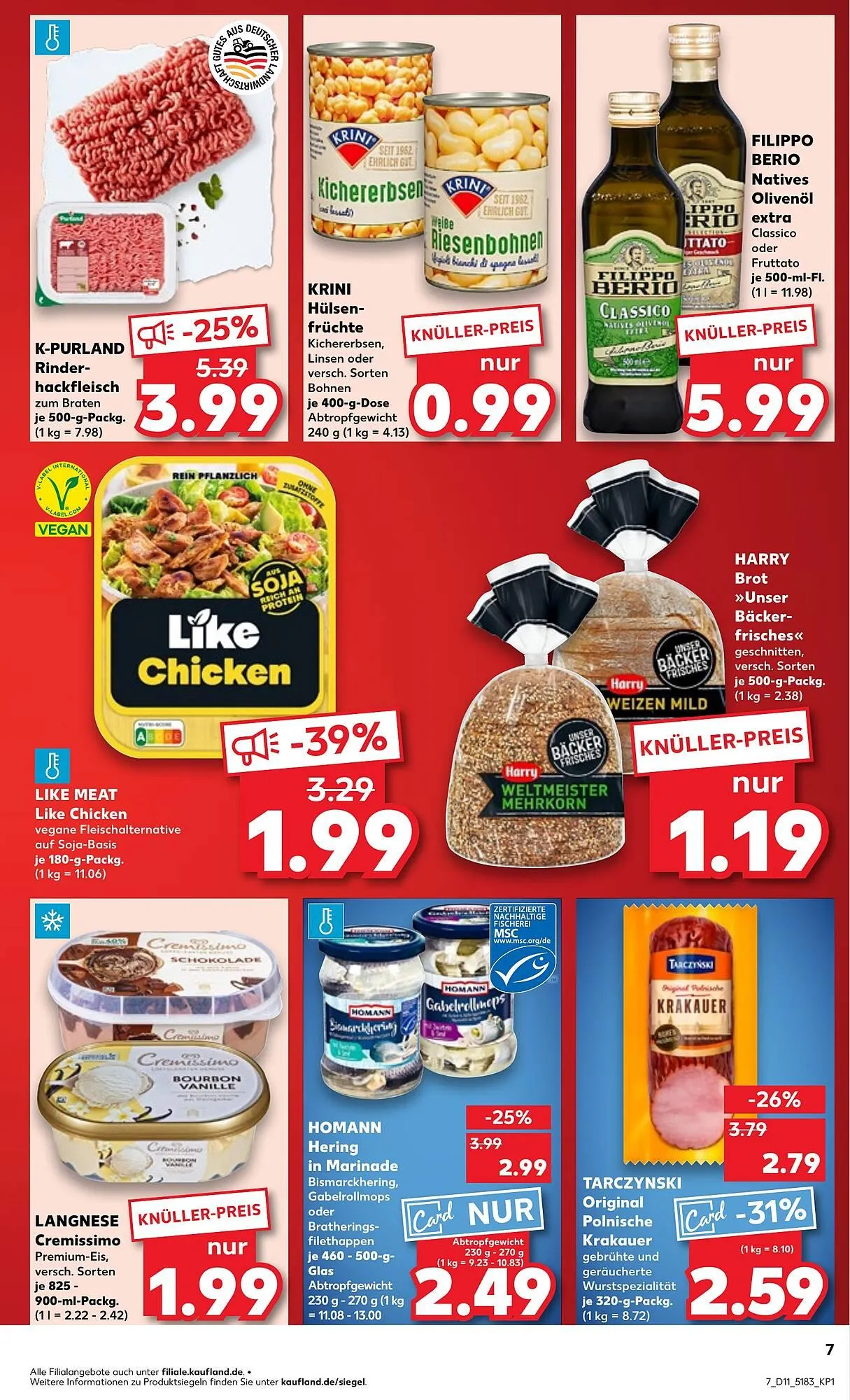 Kaufland Prospekt von 13. März bis 19. März 2025 - Prospekt seite 7