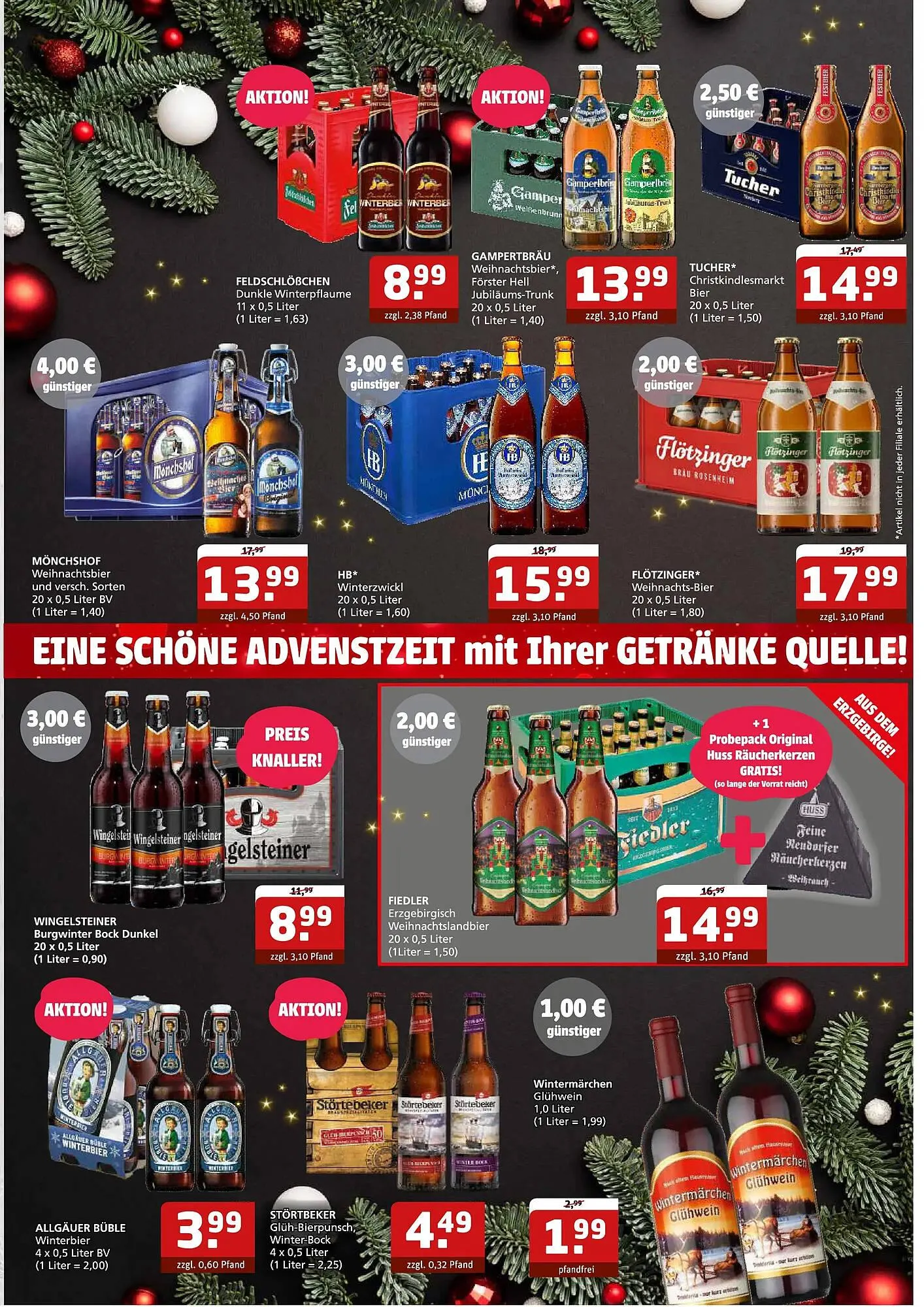Getränke Quelle Prospekt von 23. November bis 6. Dezember 2025 - Prospekt seite 4