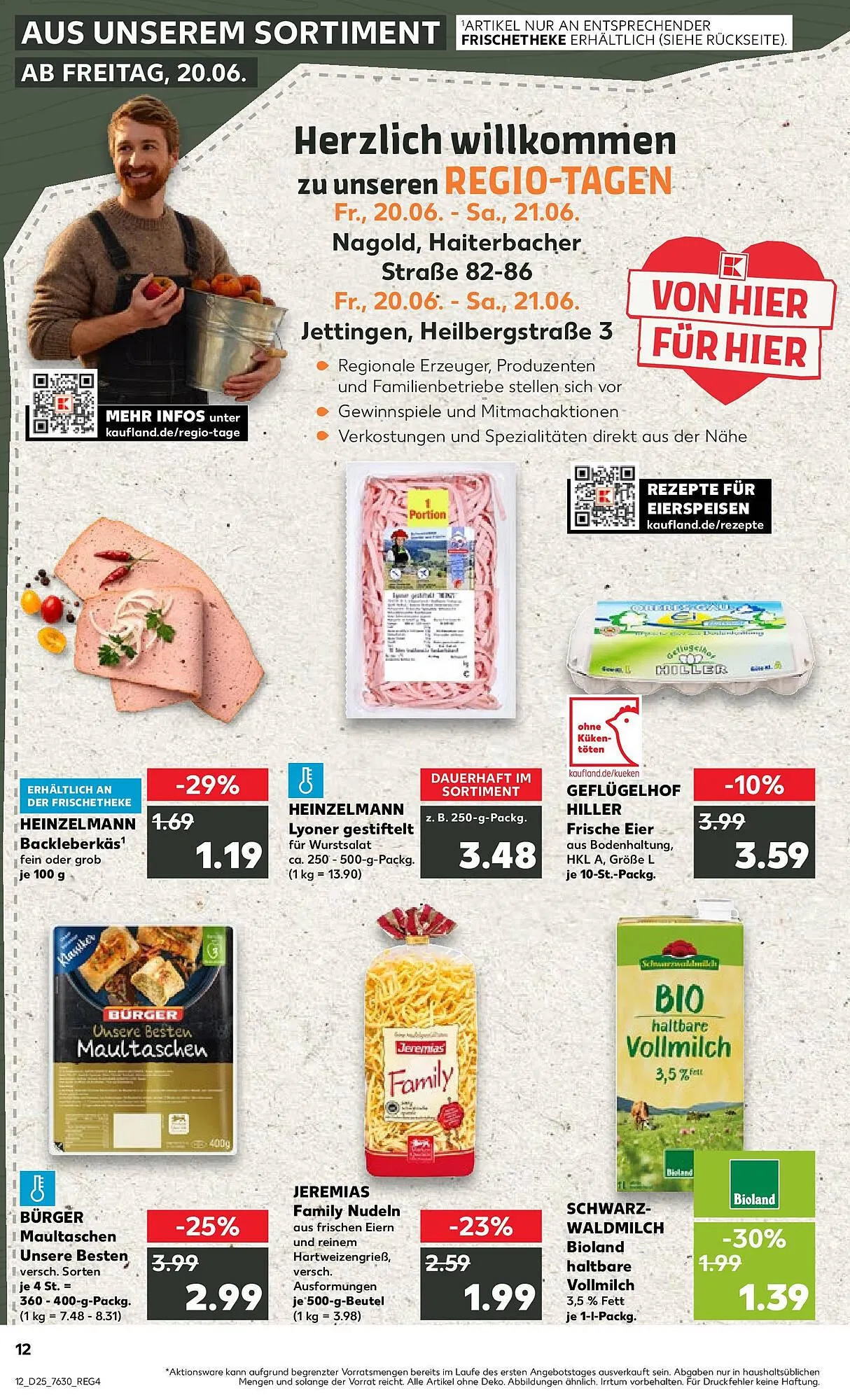 Kaufland Prospekt von 22. Juni bis 25. Juni 2025 - Prospekt seite 29