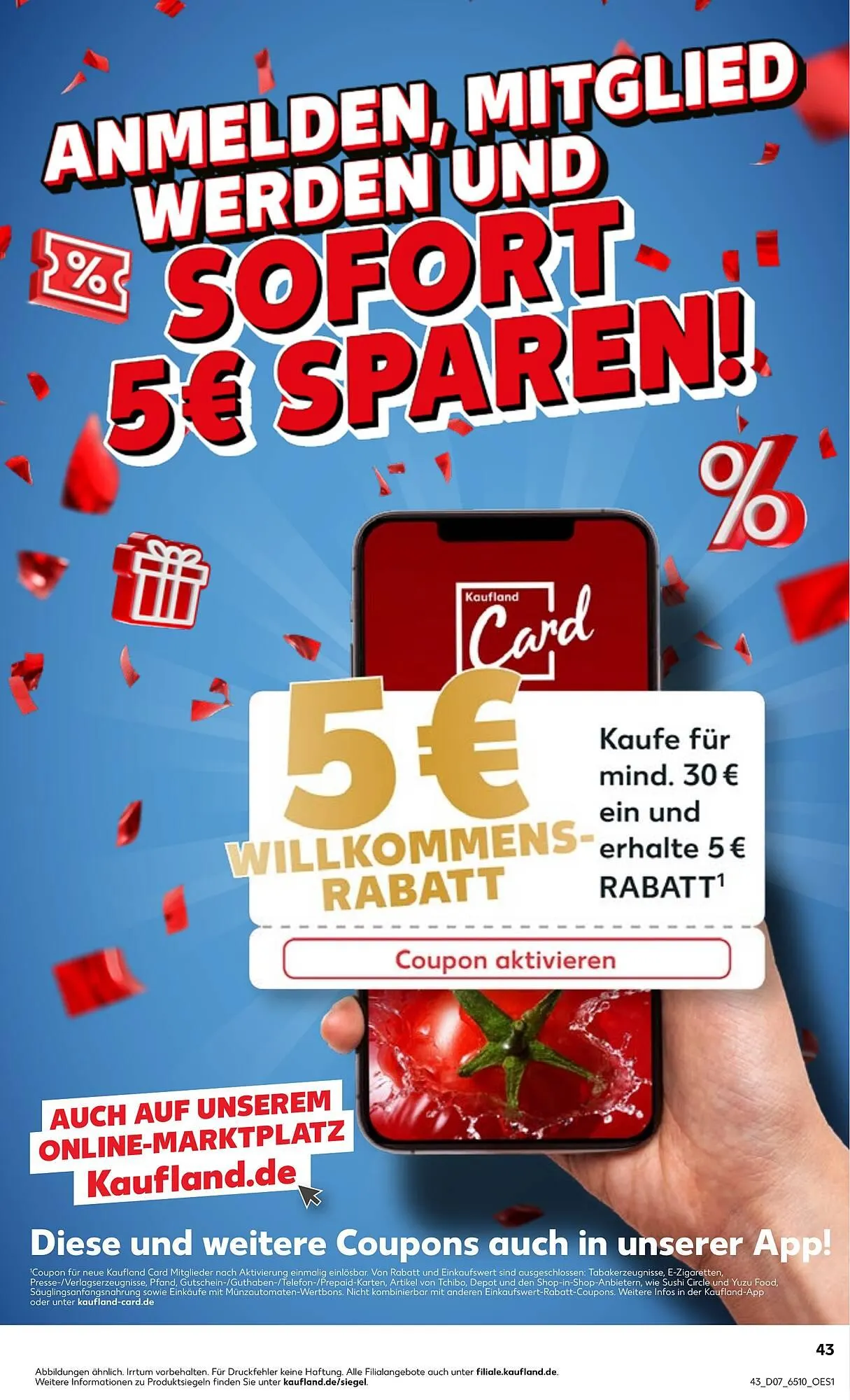 Kaufland Prospekt von 13. Februar bis 19. Februar 2025 - Prospekt seite 43