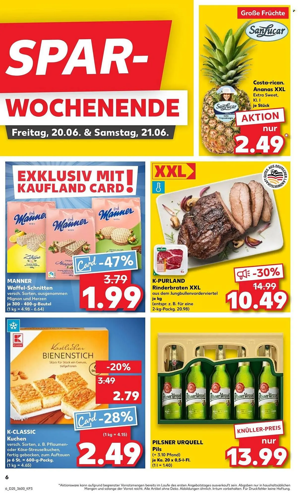 Kaufland Prospekt von 19. Juni bis 25. Juni 2025 - Prospekt seite 6