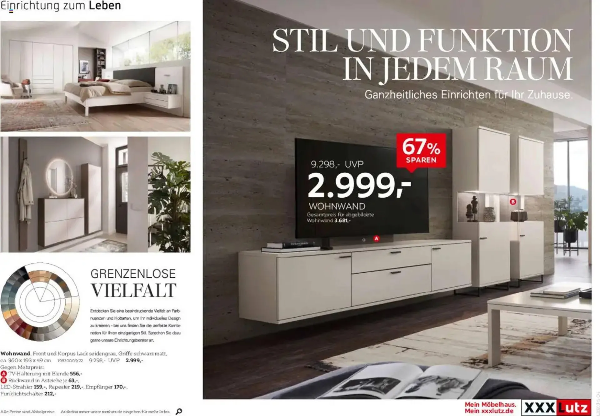 XXXLutz Prospekt von 2. März bis 16. März 2025 - Prospekt seite 9