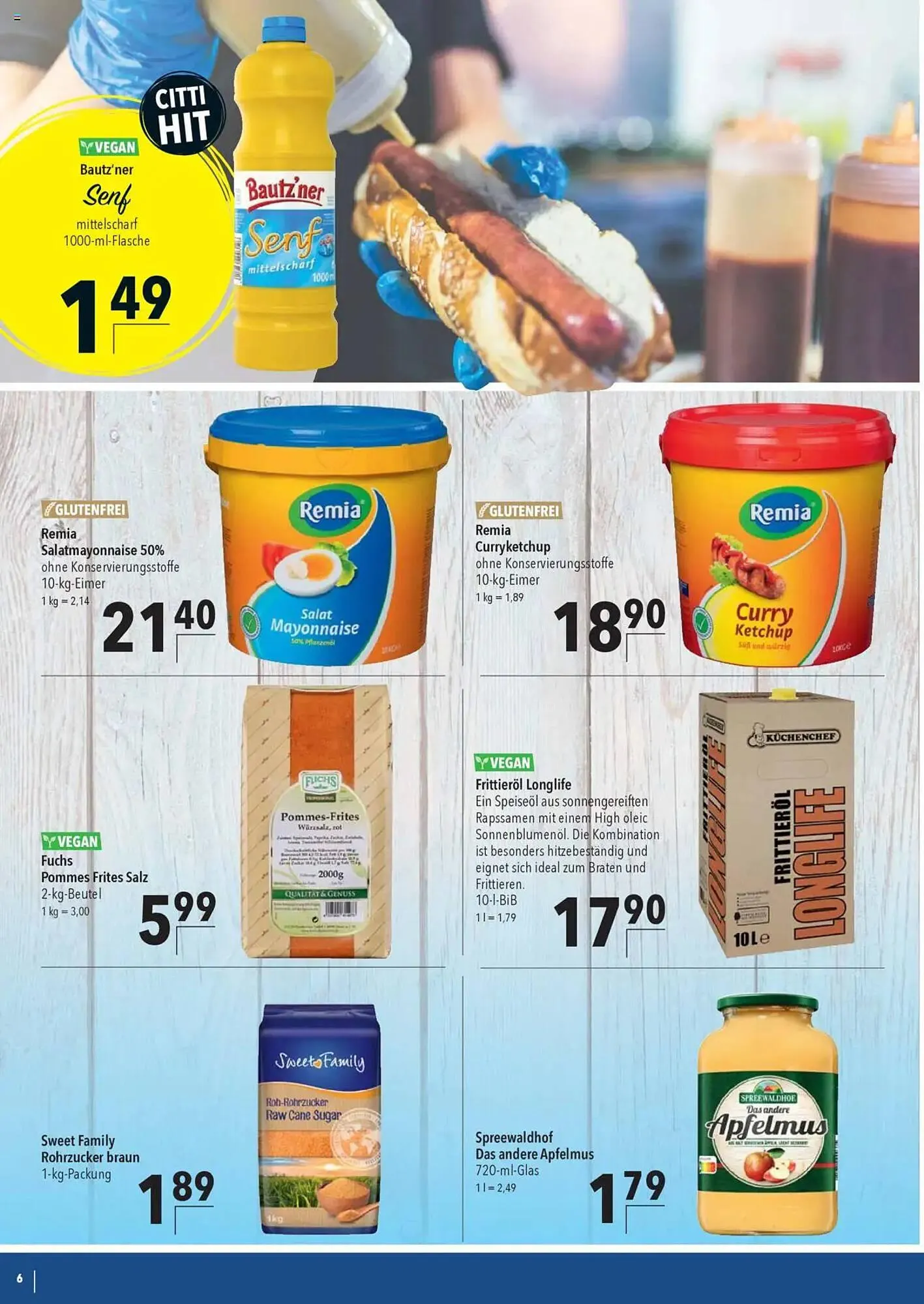 CITTI Markt Prospekt von 16. Juli bis 29. Juli 2025 - Prospekt seite 6