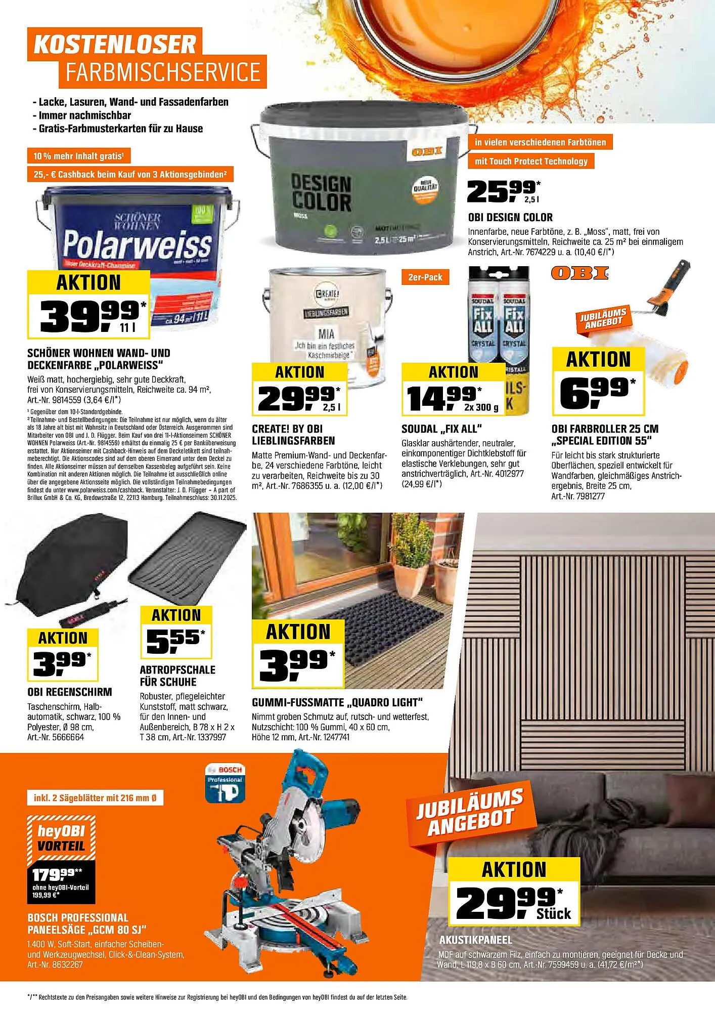 OBI Prospekt von 30. September bis 15. Oktober 2025 - Prospekt seite 14