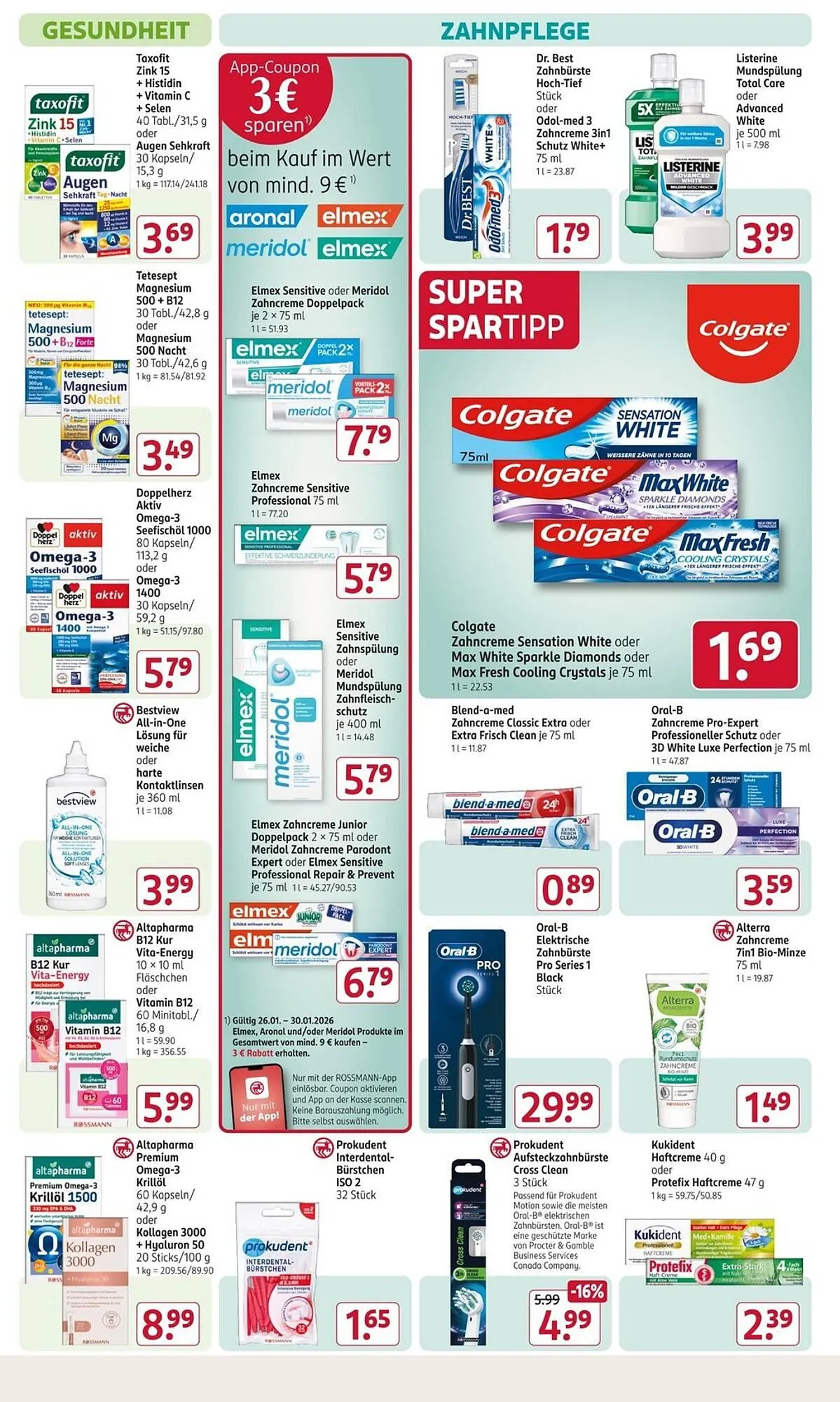 Rossmann Prospekt von 26. Januar bis 30. Januar 2026 - Prospekt seite 8