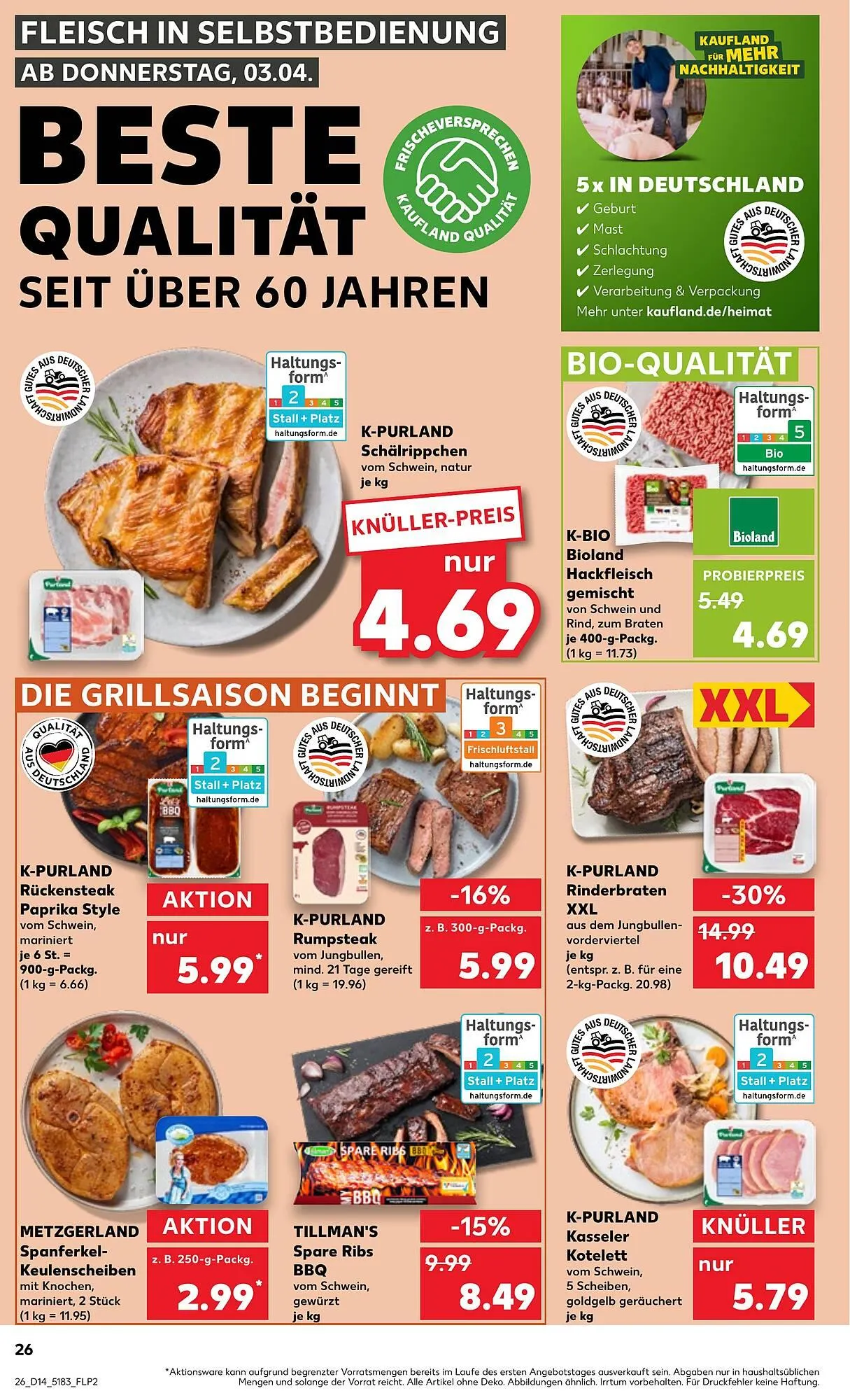 Kaufland Prospekt von 3. April bis 9. April 2025 - Prospekt seite 26