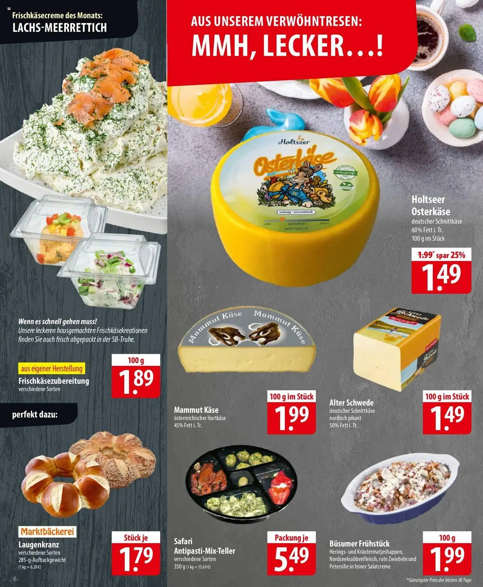 Famila Nord Ost Prospekt von 31. März bis 5. April 2025 - Prospekt seite 6