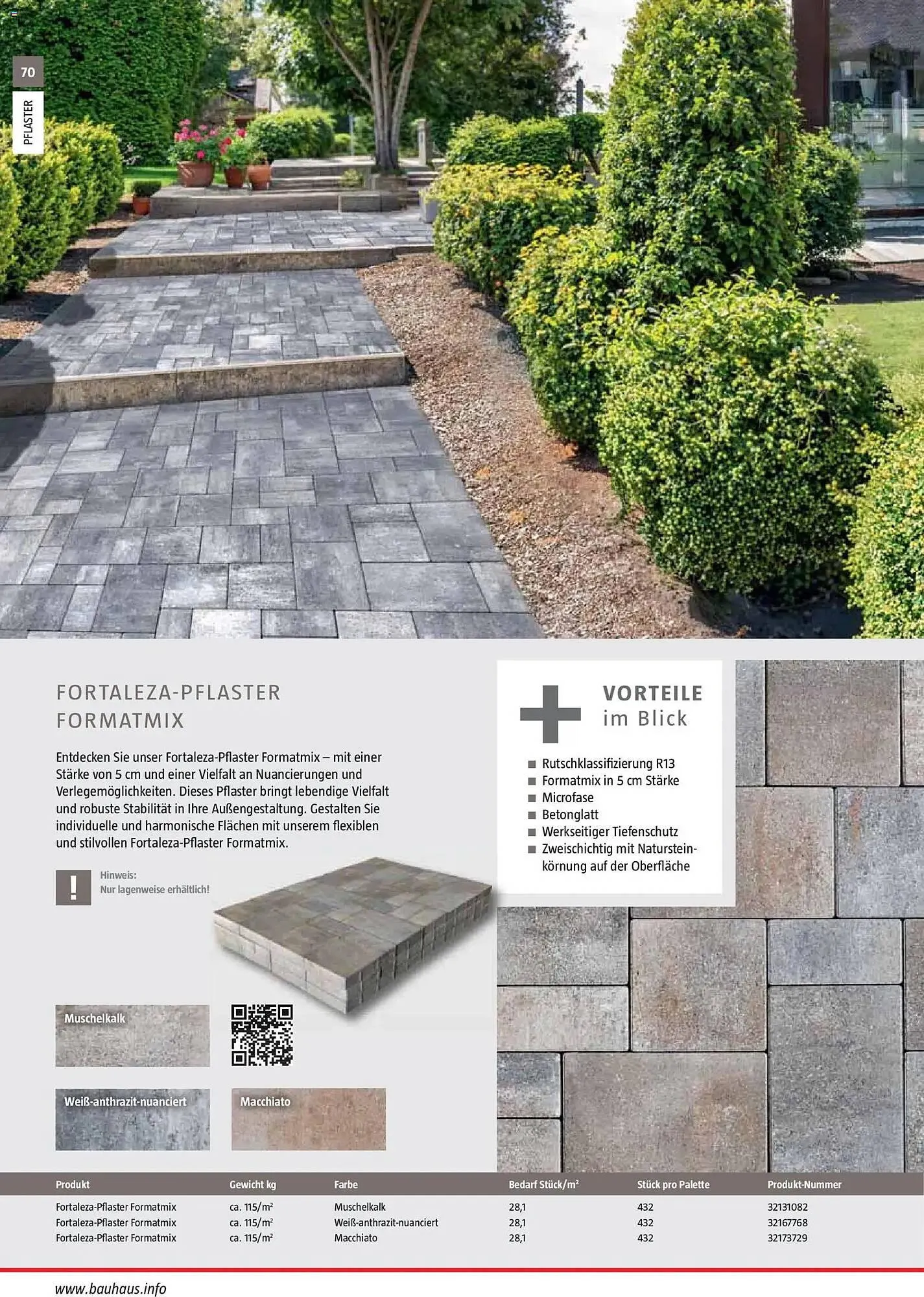 Bauhaus Prospekt von 2. März bis 30. Juni 2026 - Prospekt seite 70