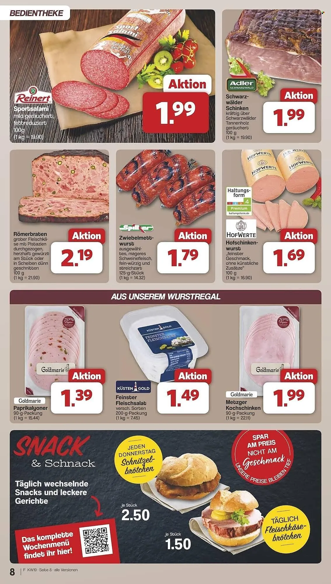 Famila Nord Ost Prospekt von 5. Mai bis 10. Mai 2025 - Prospekt seite 8