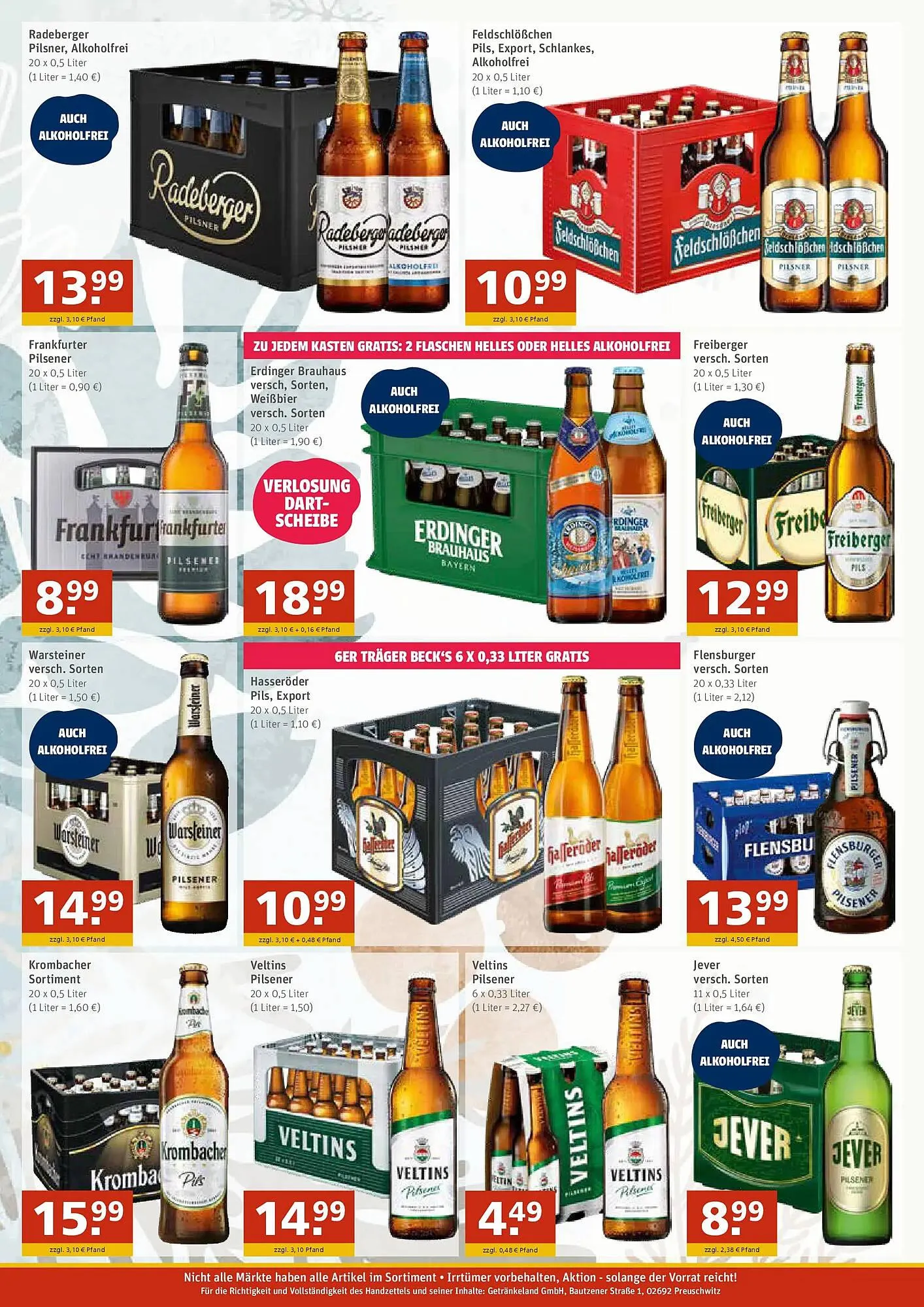 Getränkeland Prospekt von 14. Dezember bis 27. Dezember 2025 - Prospekt seite 2