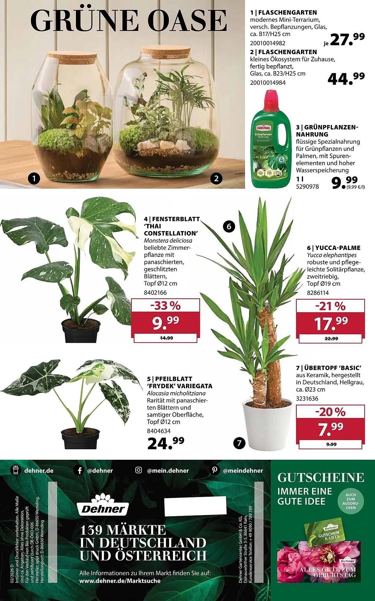 Dehner Prospekt von 8. April bis 13. April 2026 - Prospekt seite 18