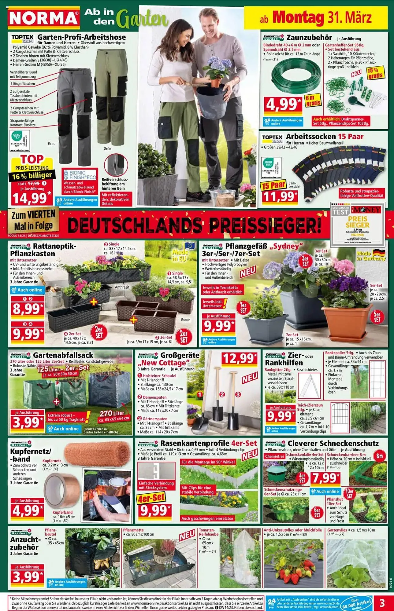 Norma Prospekt von 31. März bis 6. April 2025 - Prospekt seite 3