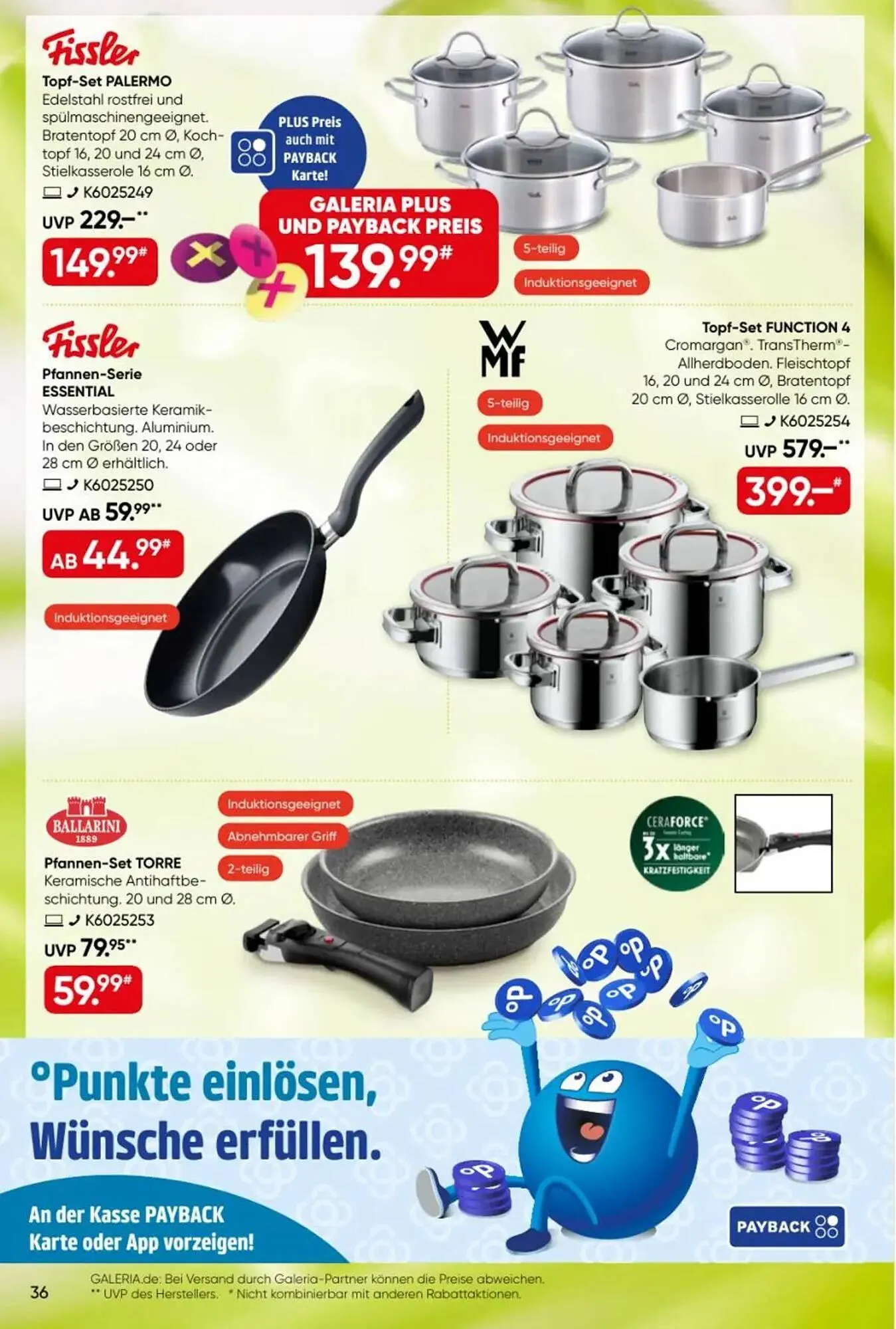 Galeria Kaufhof Prospekt von 17. März bis 29. März 2026 - Prospekt seite 36