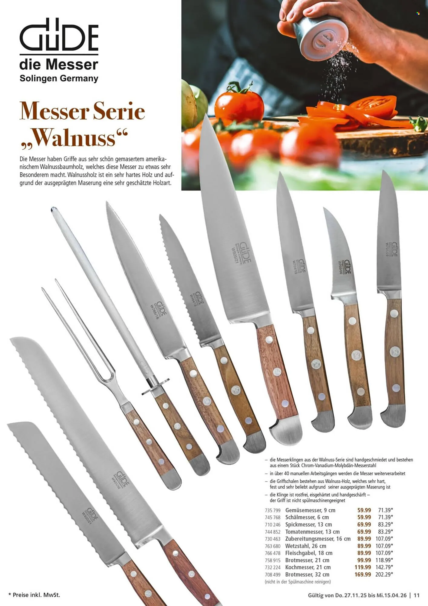 Selgros Prospekt von 27. November bis 15. April 2026 - Prospekt seite 11