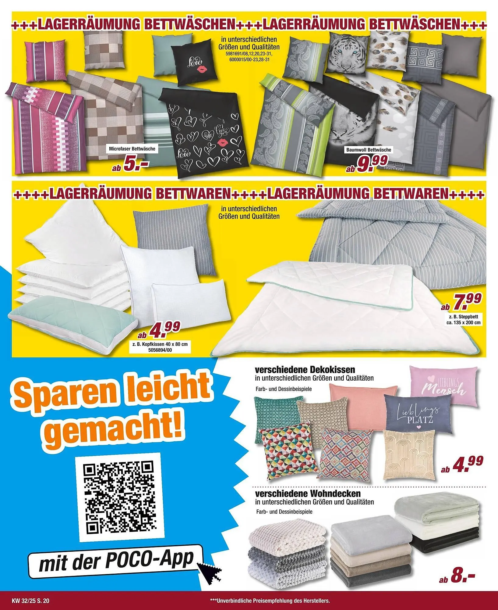 Poco Prospekt von 2. August bis 8. August 2025 - Prospekt seite 20