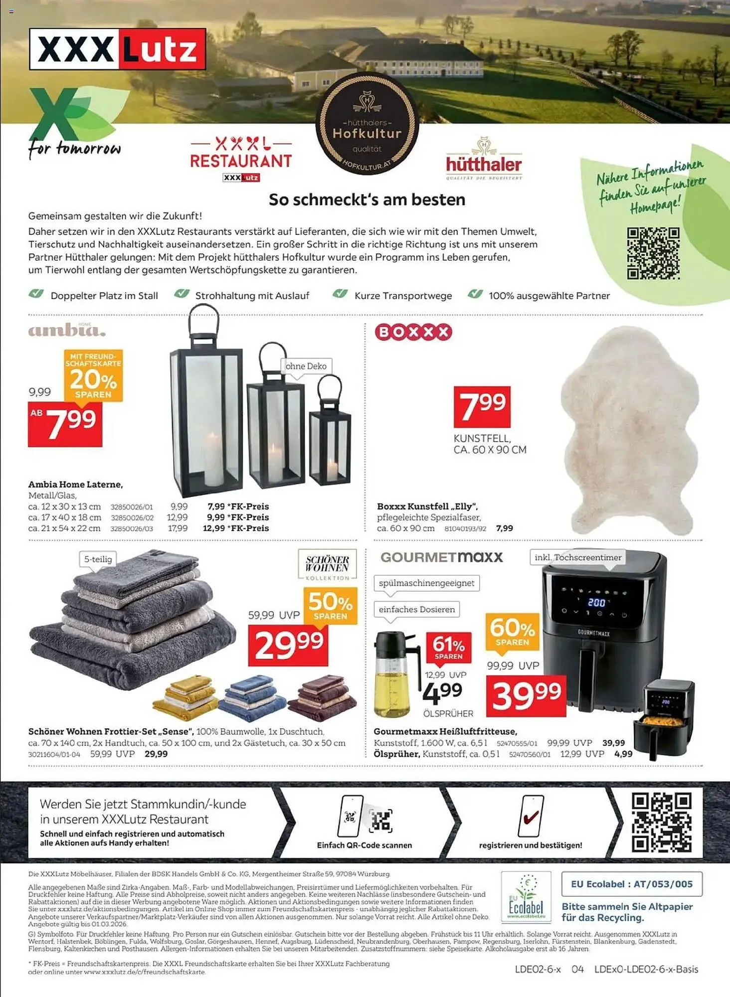 XXXLutz Prospekt von 8. Februar bis 22. Februar 2026 - Prospekt seite 16