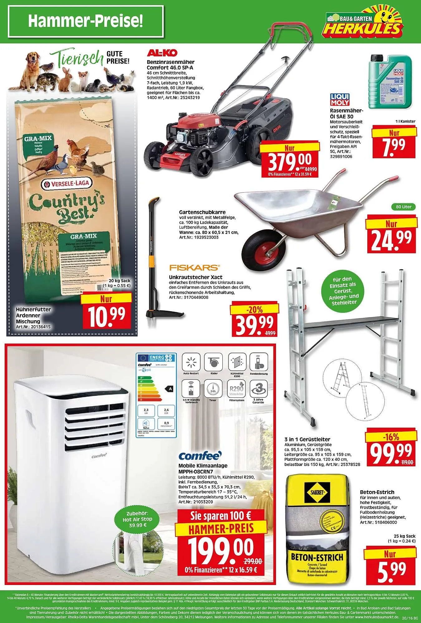 Herkules Baumarkt Prospekt von 12. Mai bis 17. Mai 2025 - Prospekt seite 16