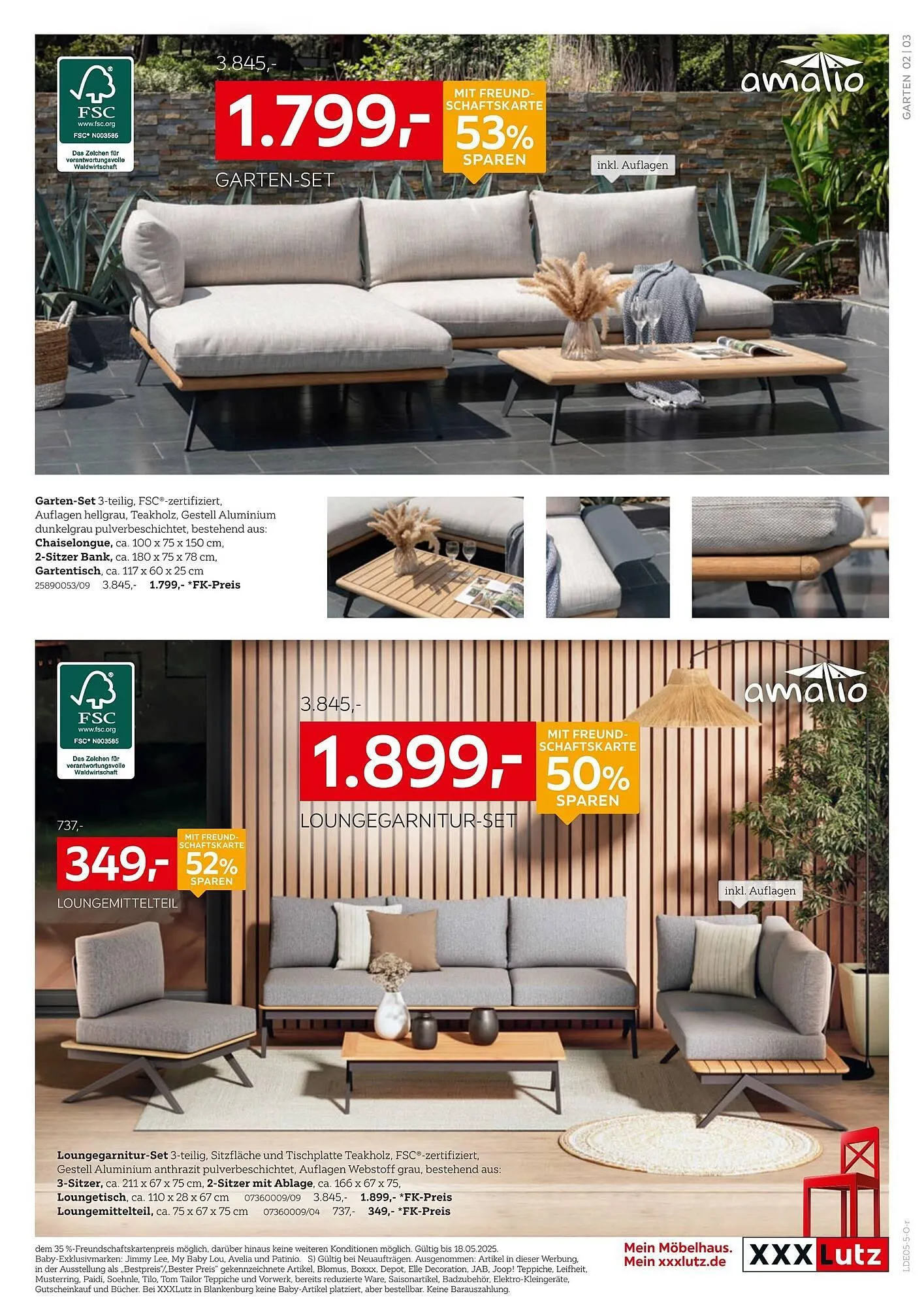 XXXLutz Prospekt von 12. Mai bis 25. Mai 2025 - Prospekt seite 3