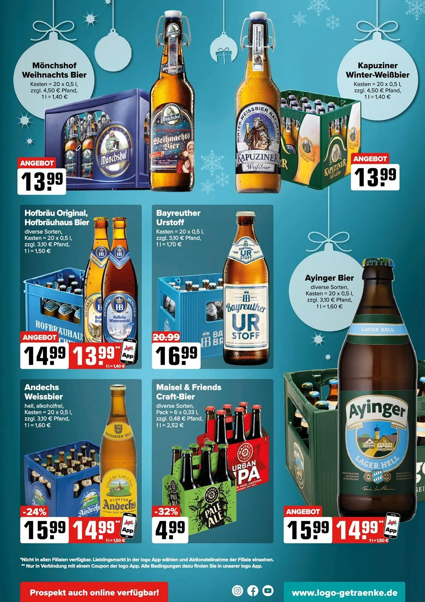 Logo Getränkemarkt Prospekt von 22. Dezember bis 28. Dezember 2025 - Prospekt seite 3