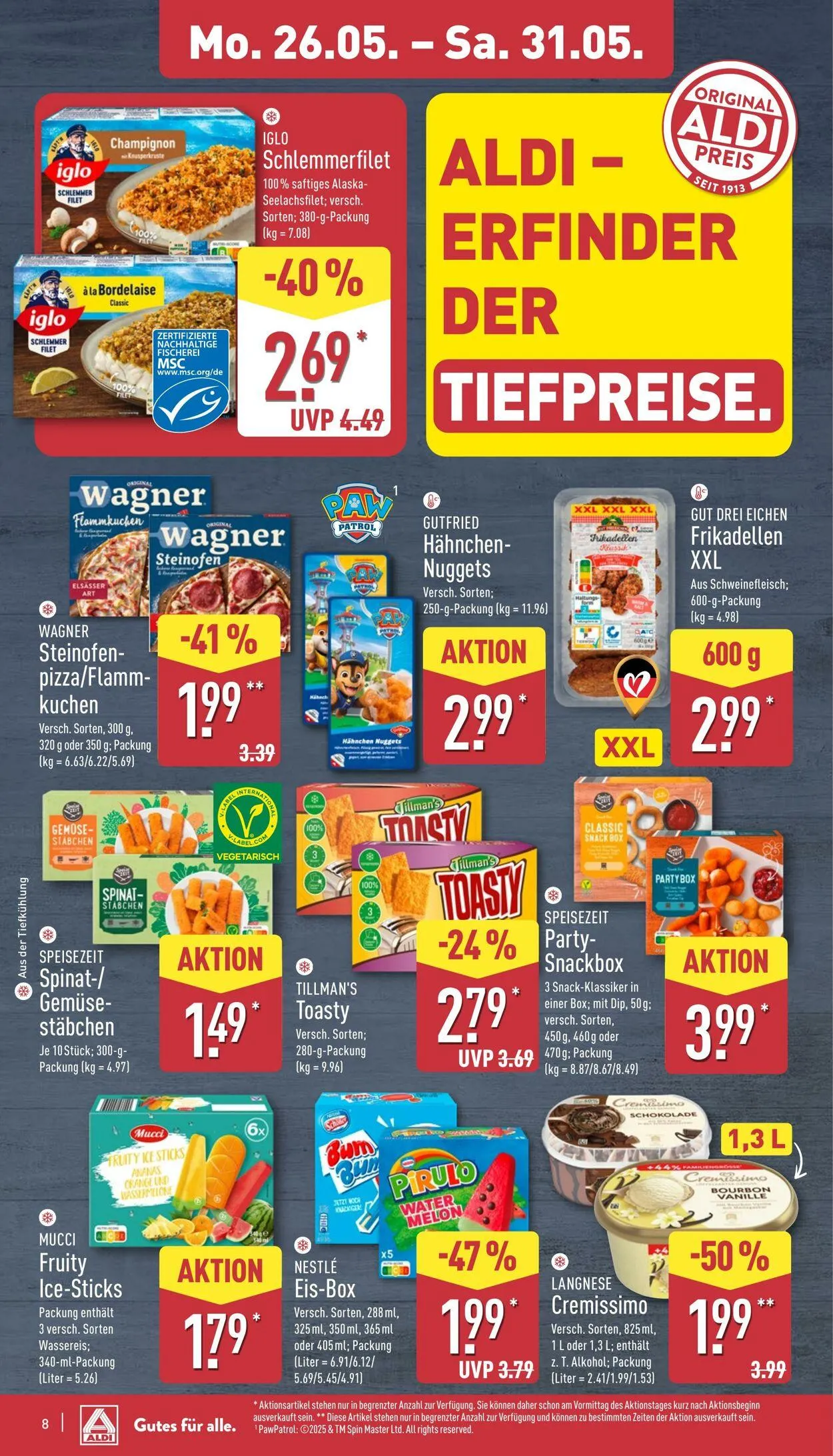 Aldi-Nord von 19. Mai bis 24. Mai 2025 - Prospekt seite 8