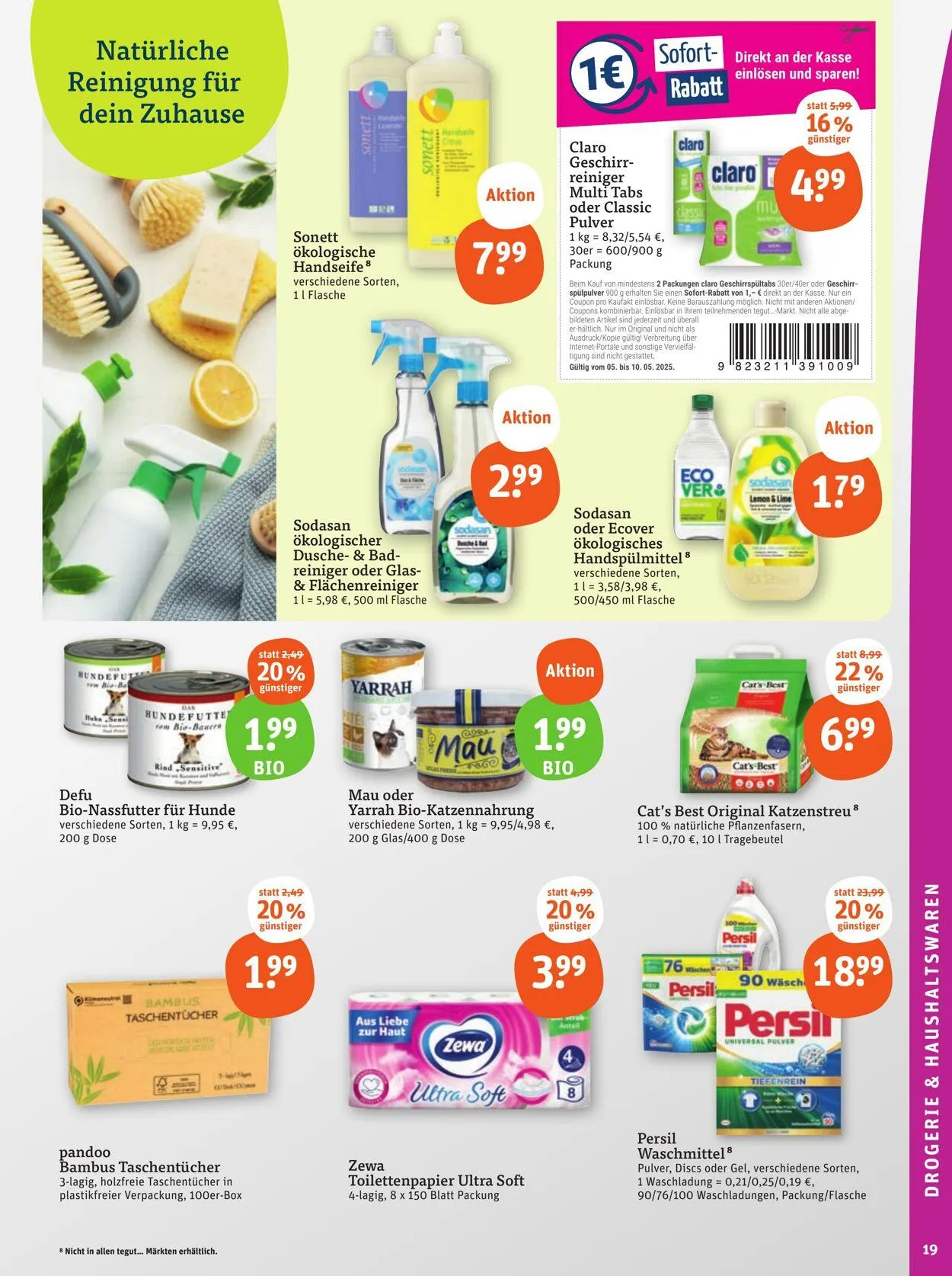 Tegut Aktueller Prospekt von 5. Mai bis 11. Mai 2025 - Prospekt seite 21