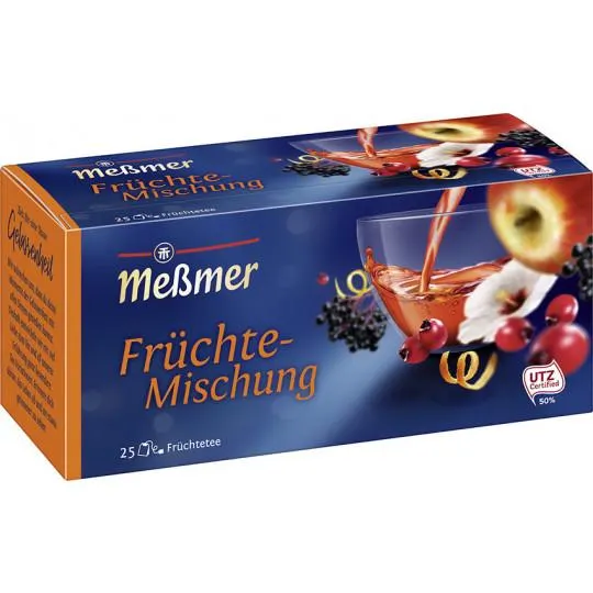 Meßmer Tee Früchte-Mischung 25ST 75G