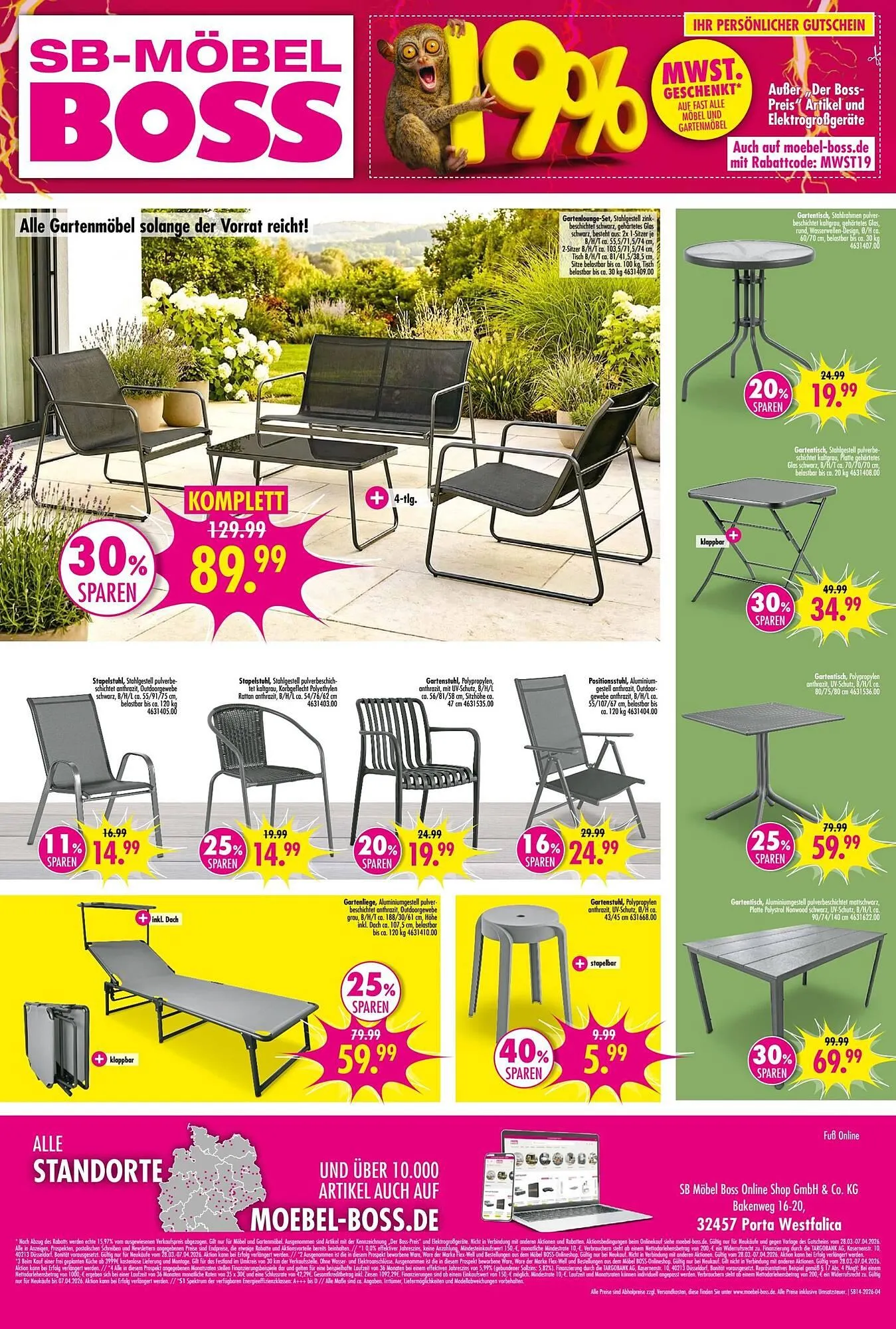 Möbel Boss Prospekt von 28. März bis 7. April 2026 - Prospekt seite 4