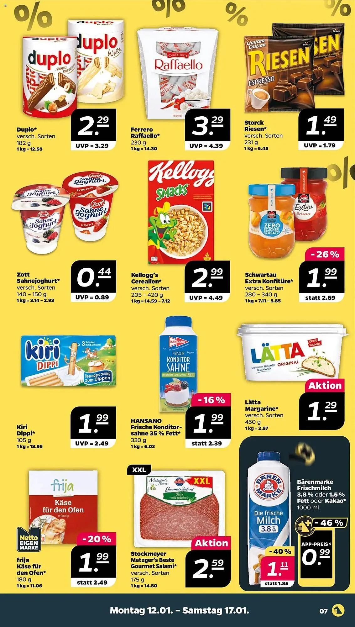 NETTO Prospekt von 12. Januar bis 17. Januar 2026 - Prospekt seite 7