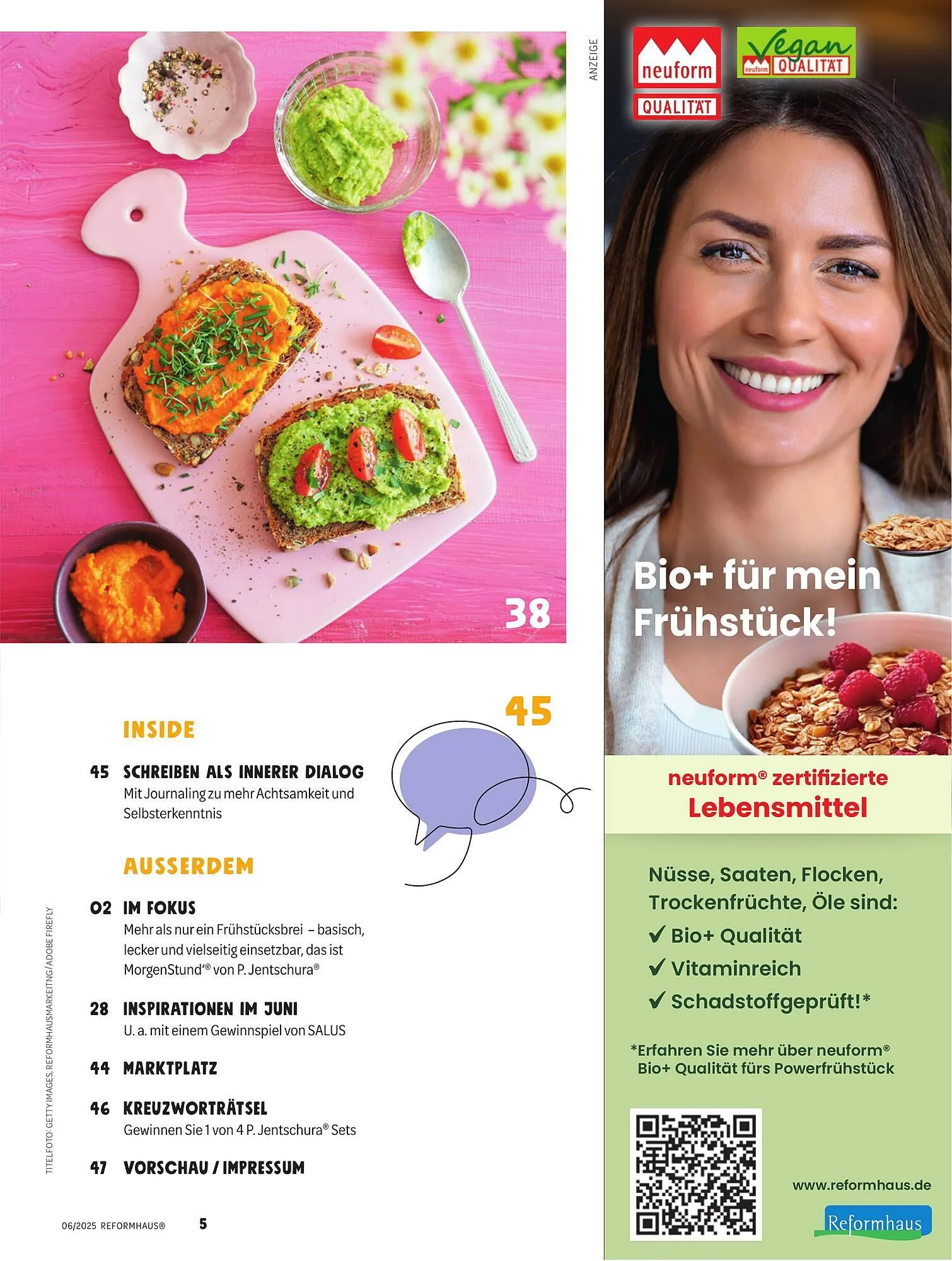 Reformhaus Prospekt von 1. Juni bis 30. Juni 2025 - Prospekt seite 5