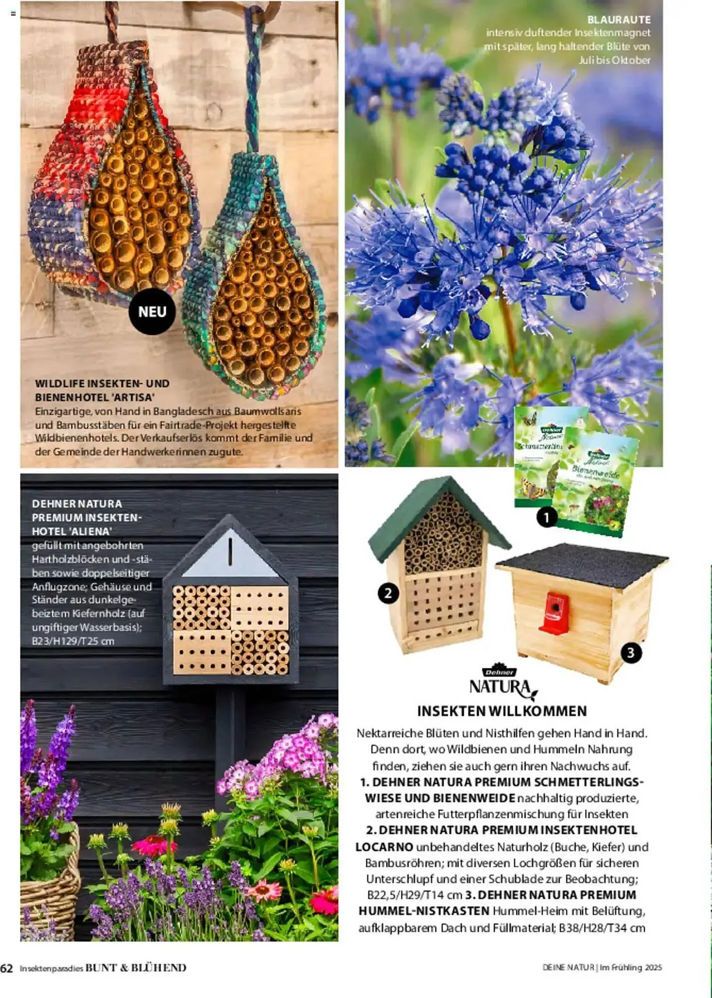 Dehner Prospekt von 6. März bis 9. Juni 2025 - Prospekt seite 62