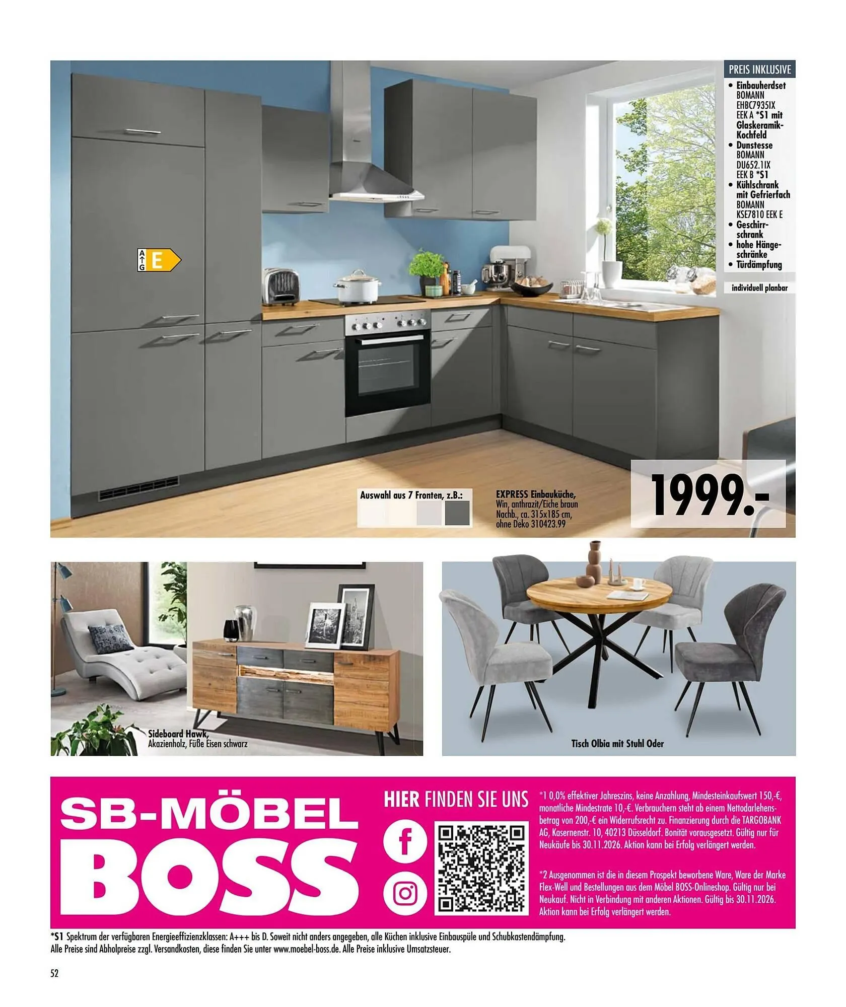 Möbel Boss Prospekt von 21. April bis 30. November 2026 - Prospekt seite 52