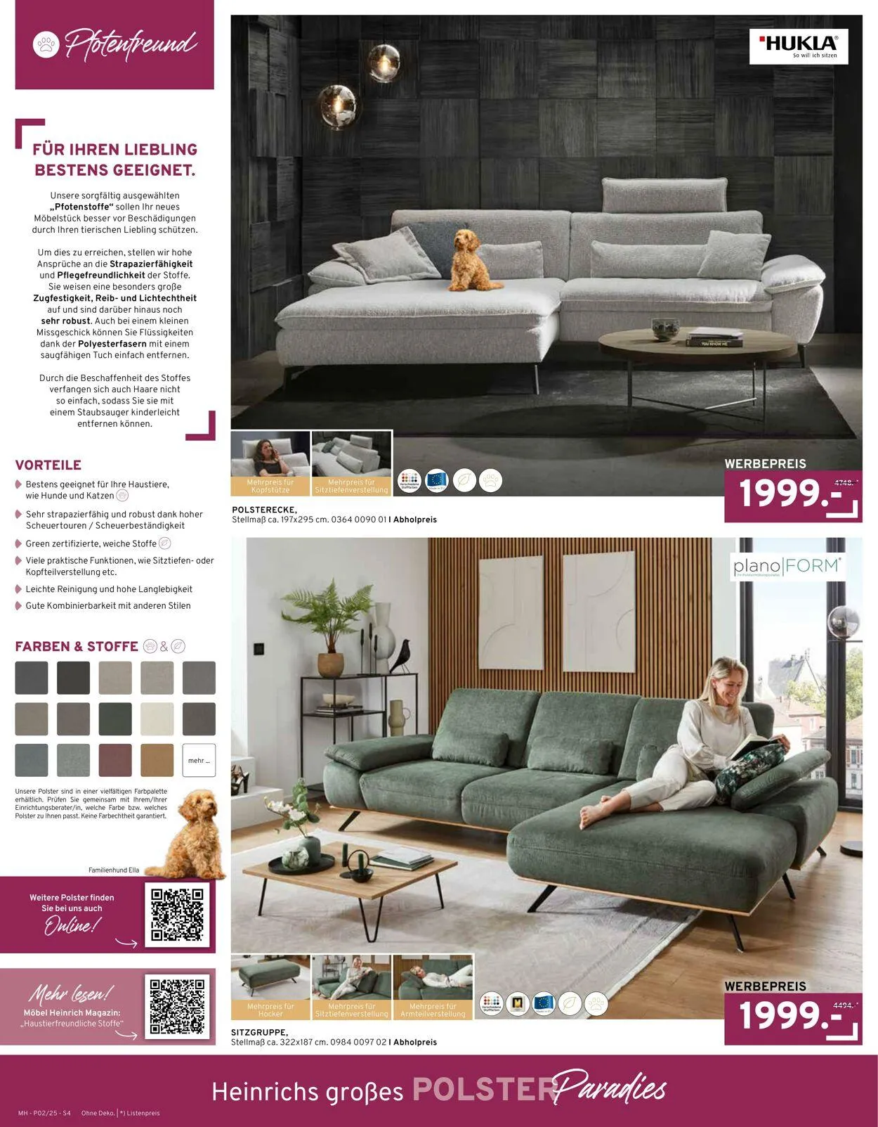 Möbel Heinrich Aktueller Prospekt von 26. Mai bis 1. Juli 2025 - Prospekt seite 4