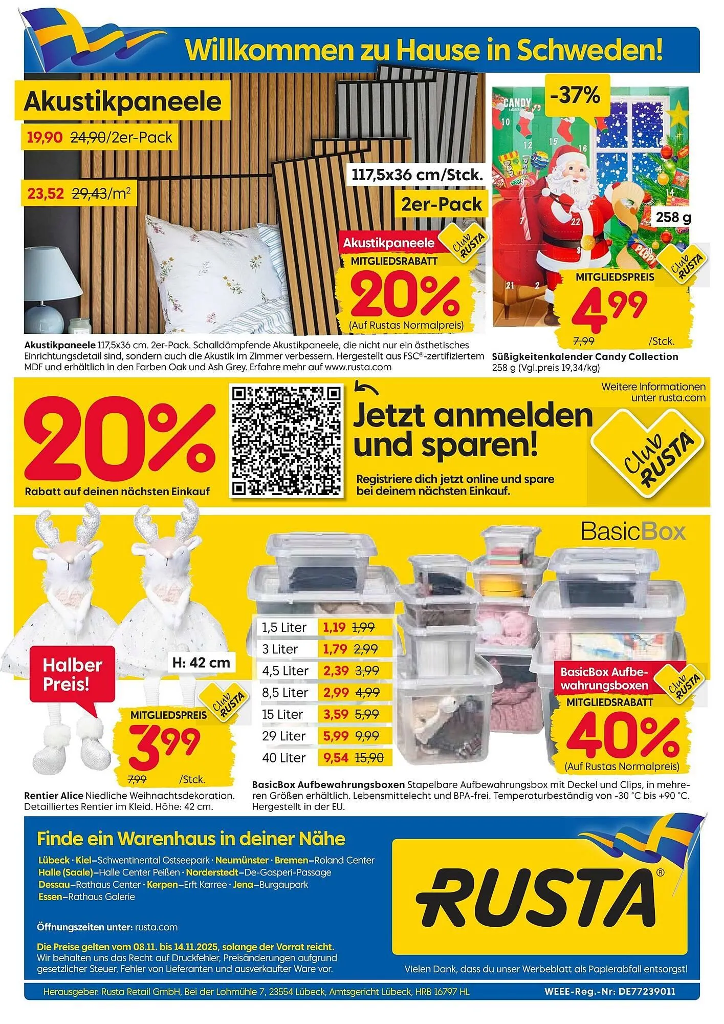 Rusta Prospekt von 8. November bis 14. November 2025 - Prospekt seite 18