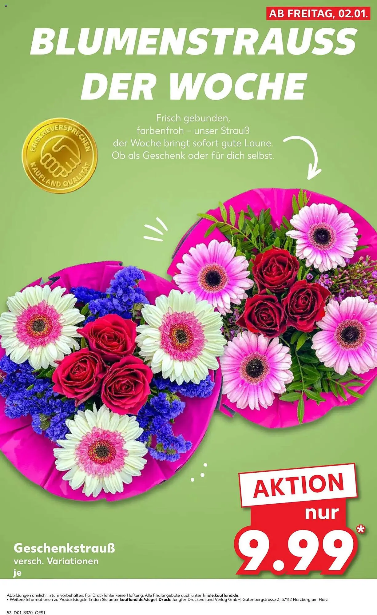 Kaufland Prospekt von 2. Januar bis 7. Januar 2026 - Prospekt seite 53