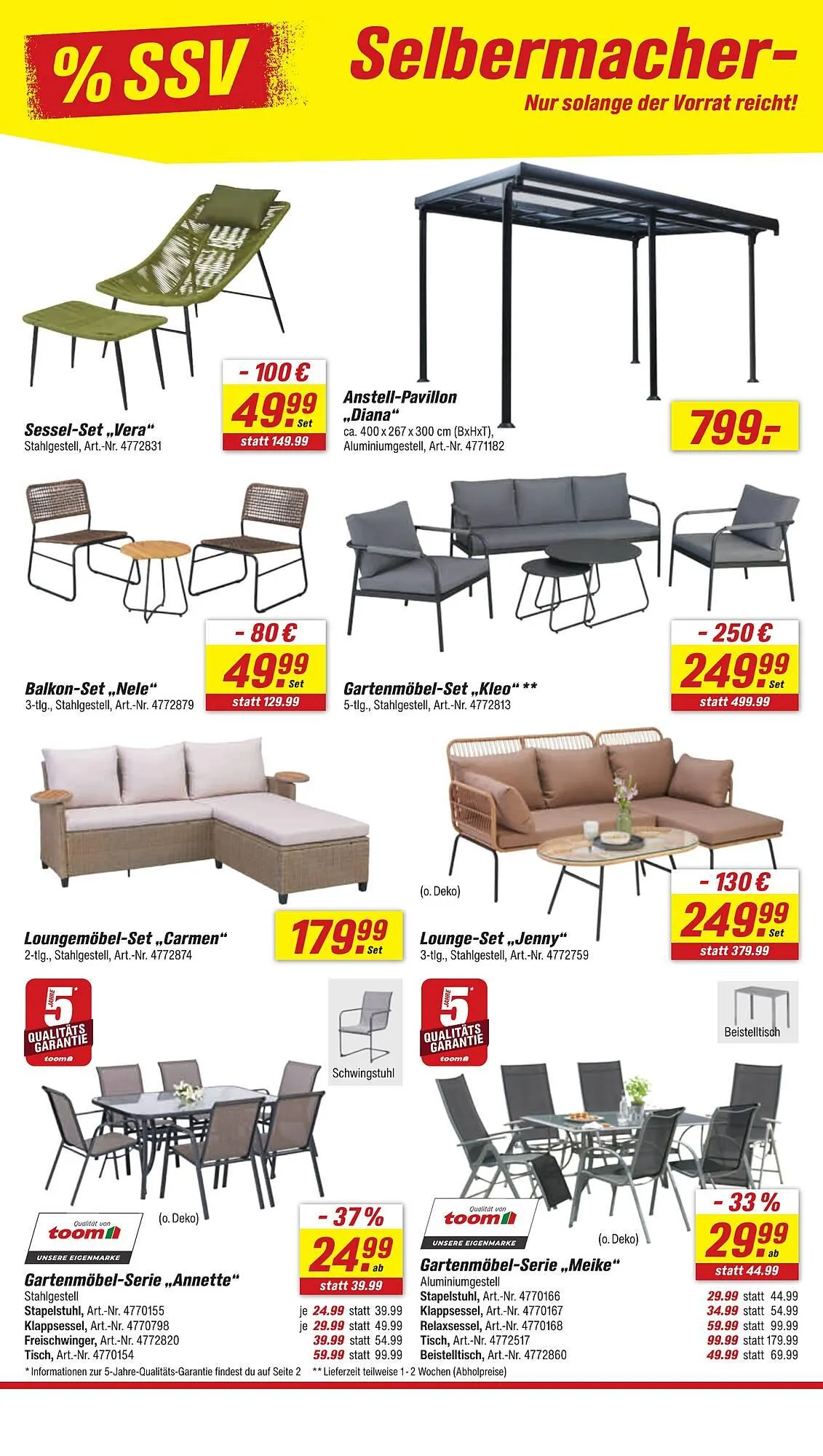 toom Baumarkt Prospekt von 12. Juli bis 18. Juli 2025 - Prospekt seite 6