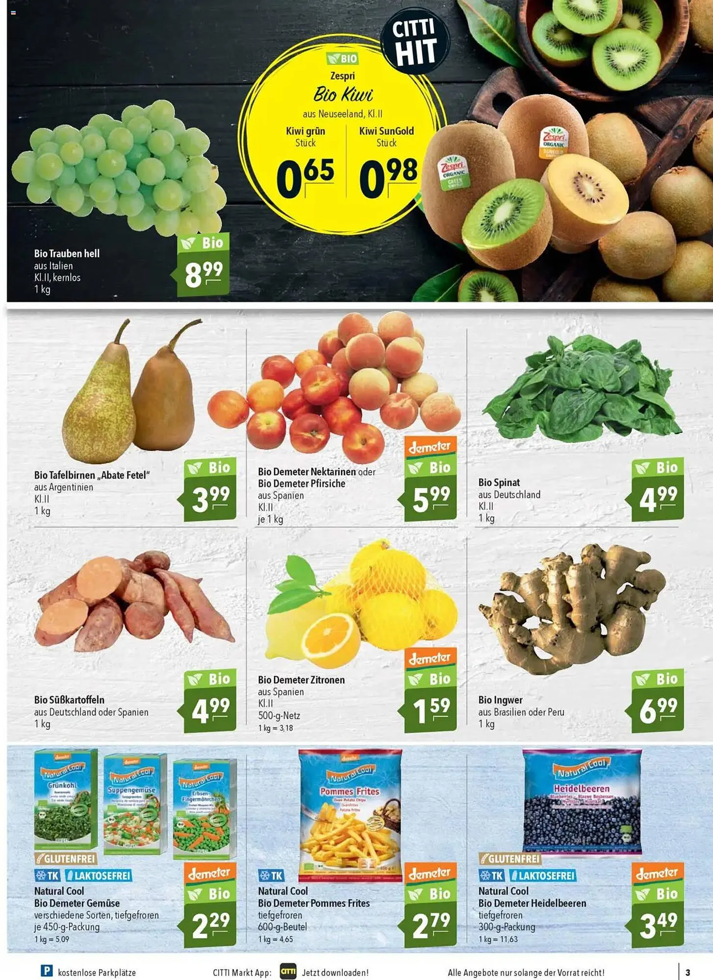 CITTI Markt Prospekt von 25. Juni bis 8. Juli 2025 - Prospekt seite 3