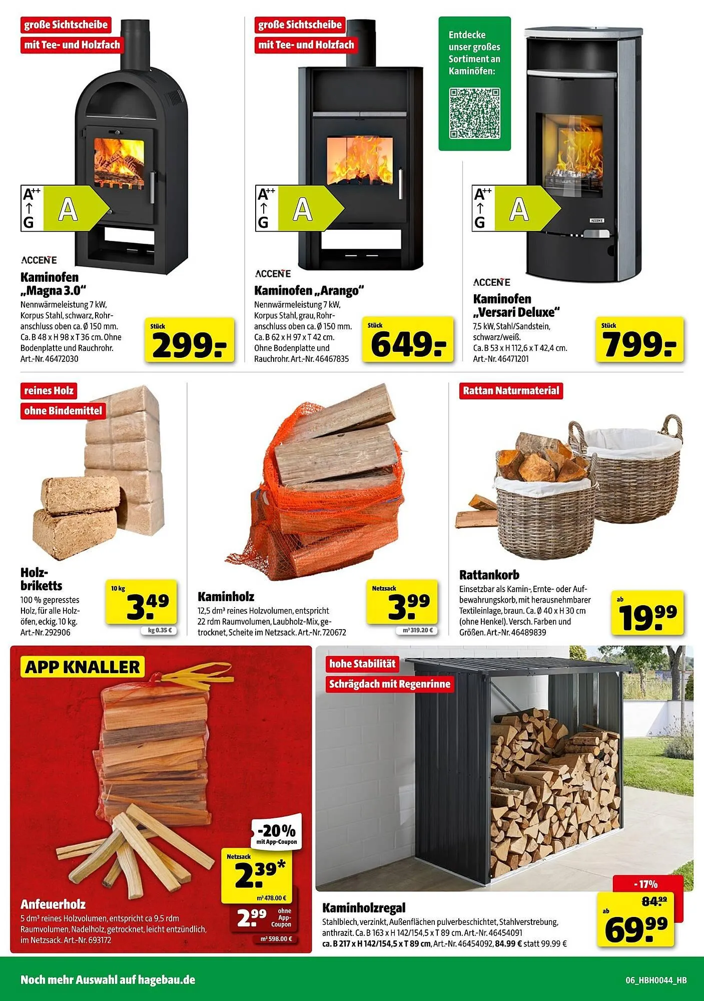 Hagebau Prospekt von 25. Oktober bis 1. November 2025 - Prospekt seite 6