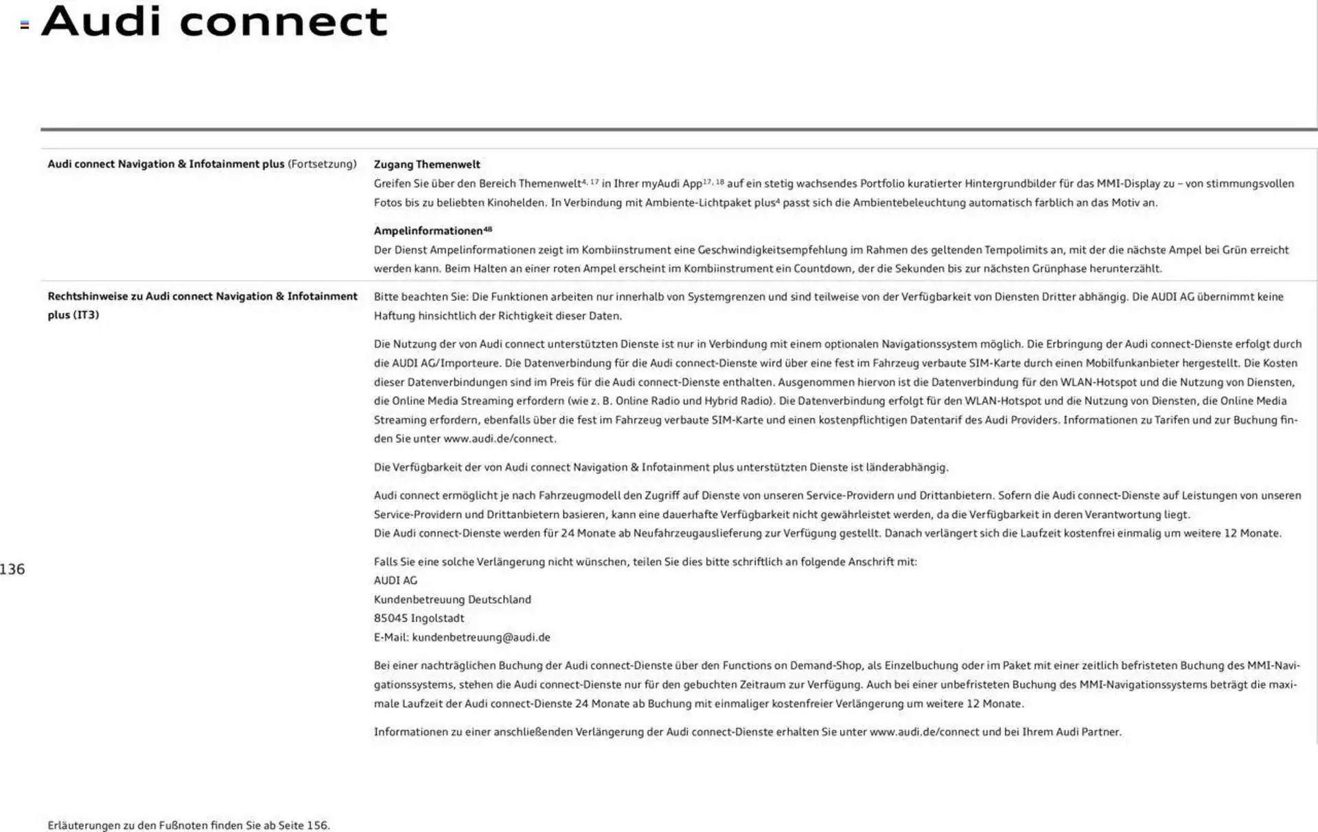 Audi Prospekt von 29. Januar bis 9. Januar 2026 - Prospekt seite 135