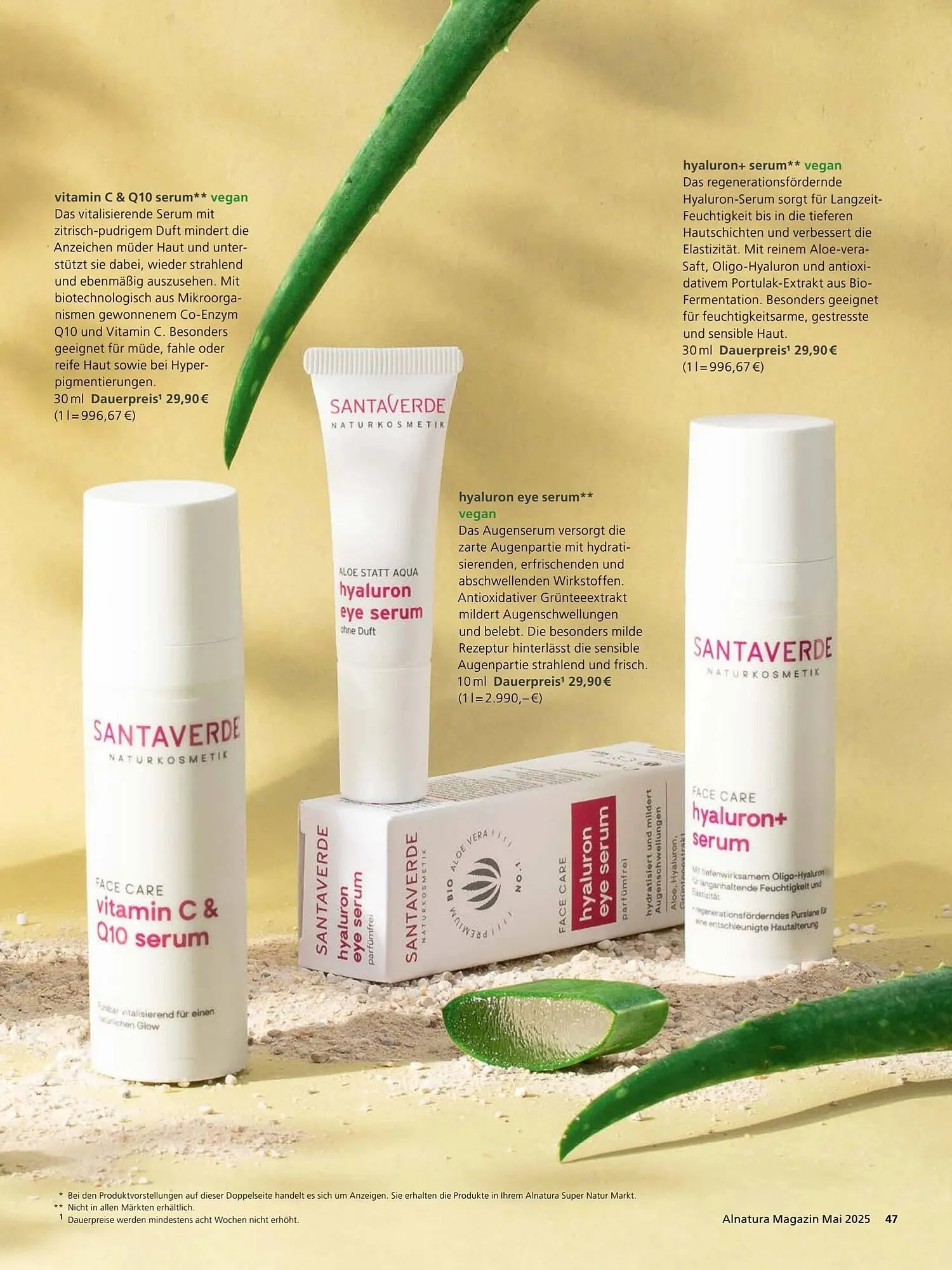 Alnatura Prospekt von 2. Mai bis 1. Juni 2025 - Prospekt seite 47