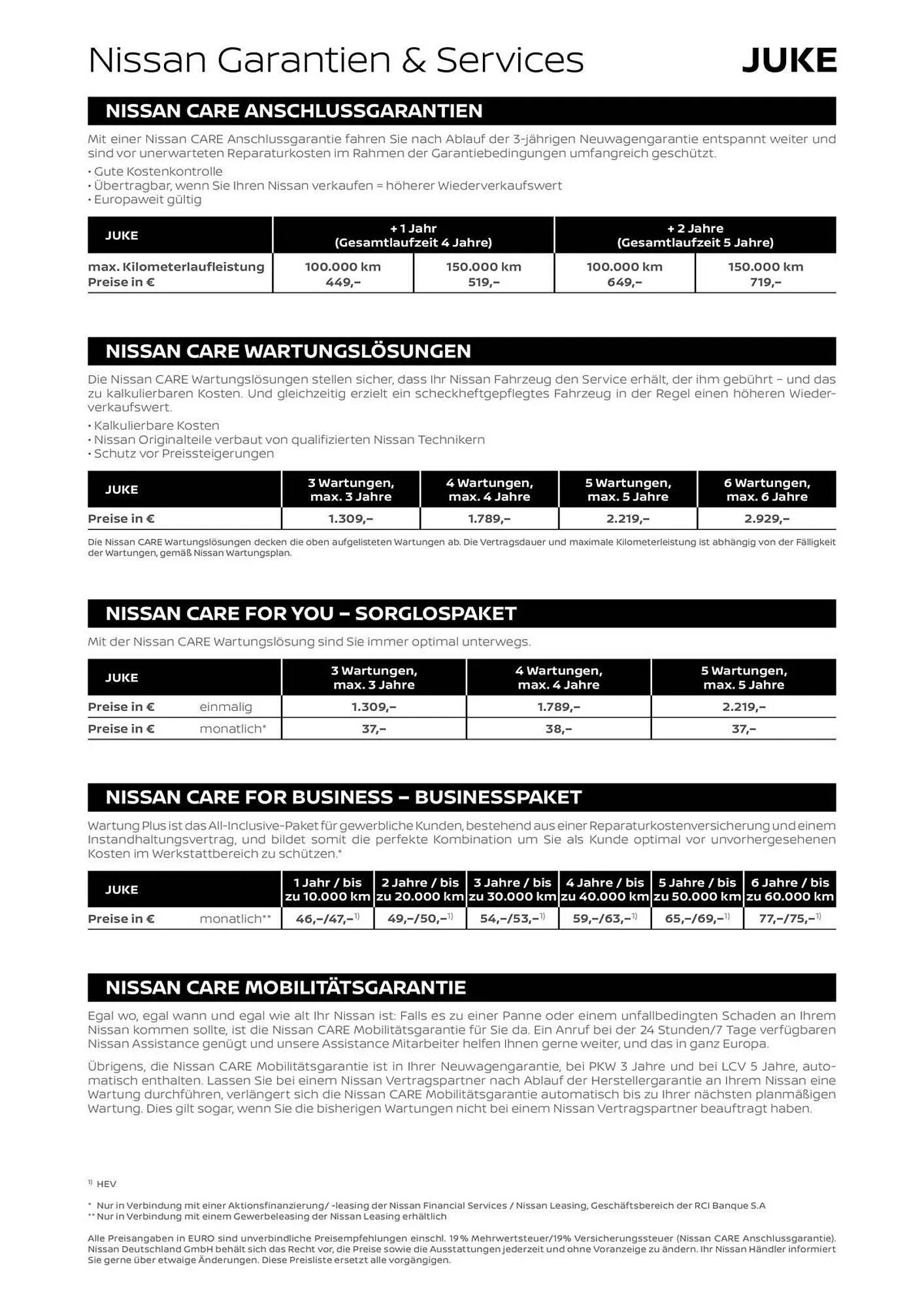 Nissan Prospekt von 7. März bis 31. März 2026 - Prospekt seite 8
