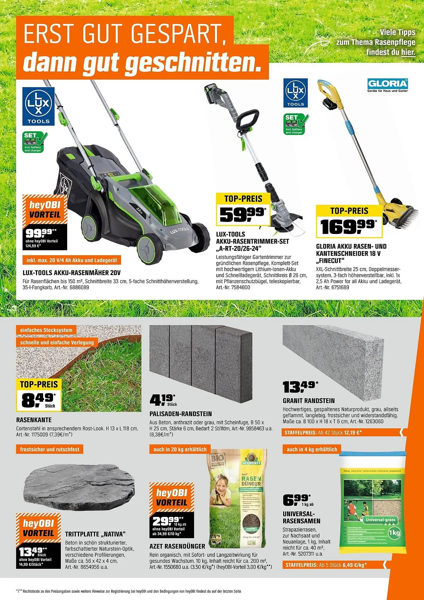 OBI Prospekt von 1. April bis 15. April 2025 - Prospekt seite 2