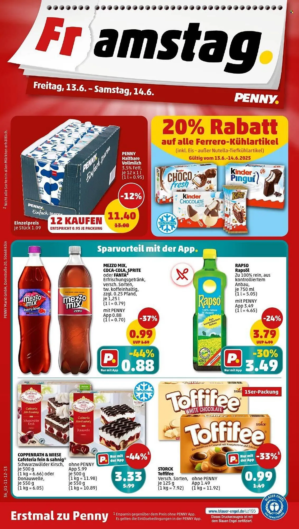 PENNY Prospekt von 10. Juni bis 14. Juni 2025 - Prospekt seite 38