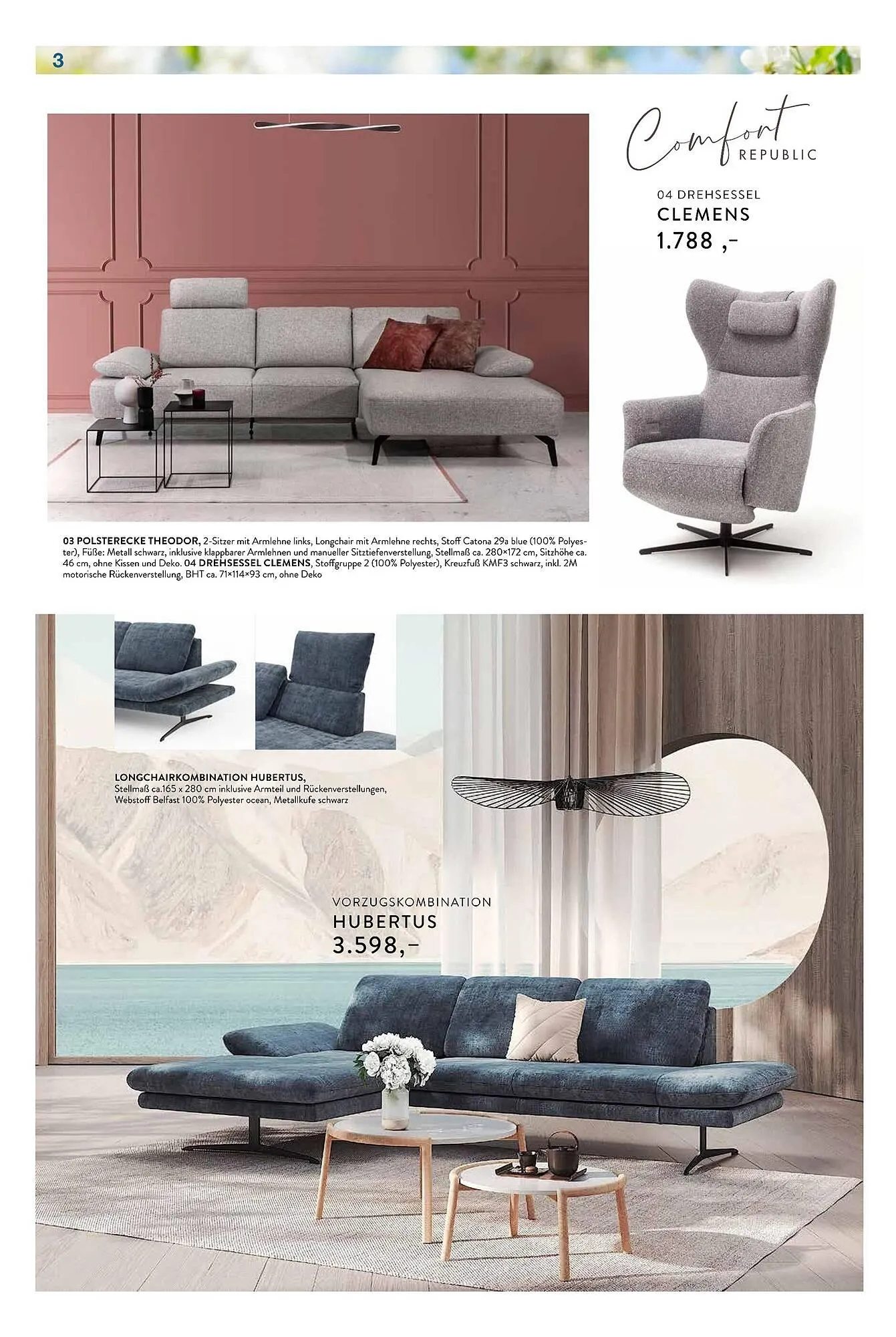külkens+sohn Polstermöbel Prospekt von 15. März bis 12. April 2025 - Prospekt seite 3