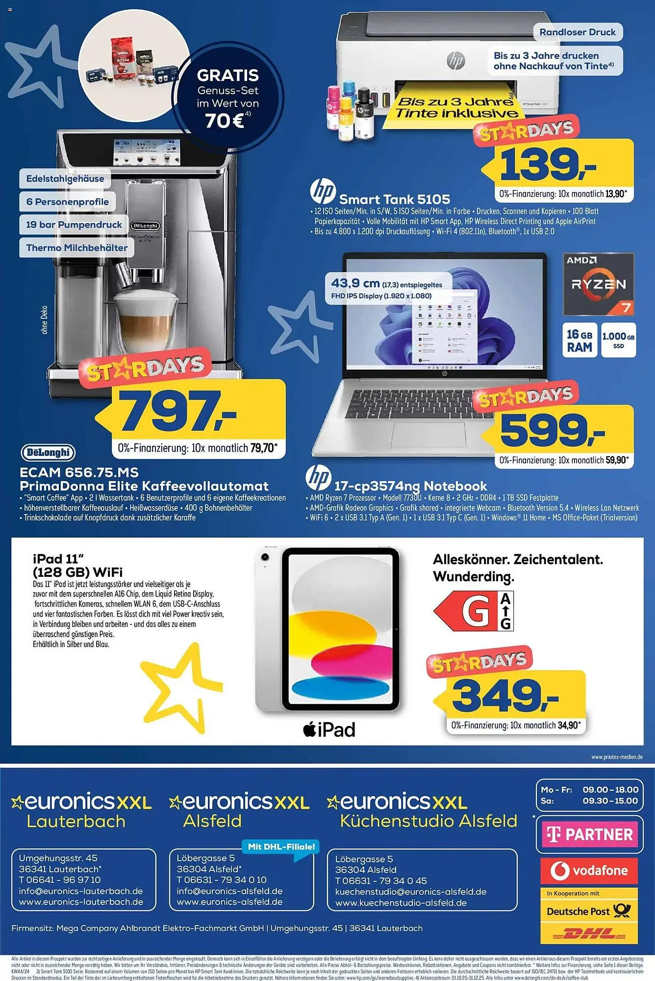 Euronics XXL Prospekt von 29. Oktober bis 10. November 2025 - Prospekt seite 4