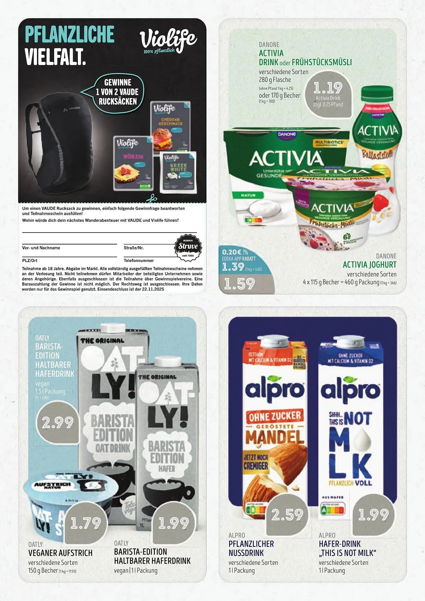 Edeka Struve Prospekt von 17. November bis 22. November 2025 - Prospekt seite 14