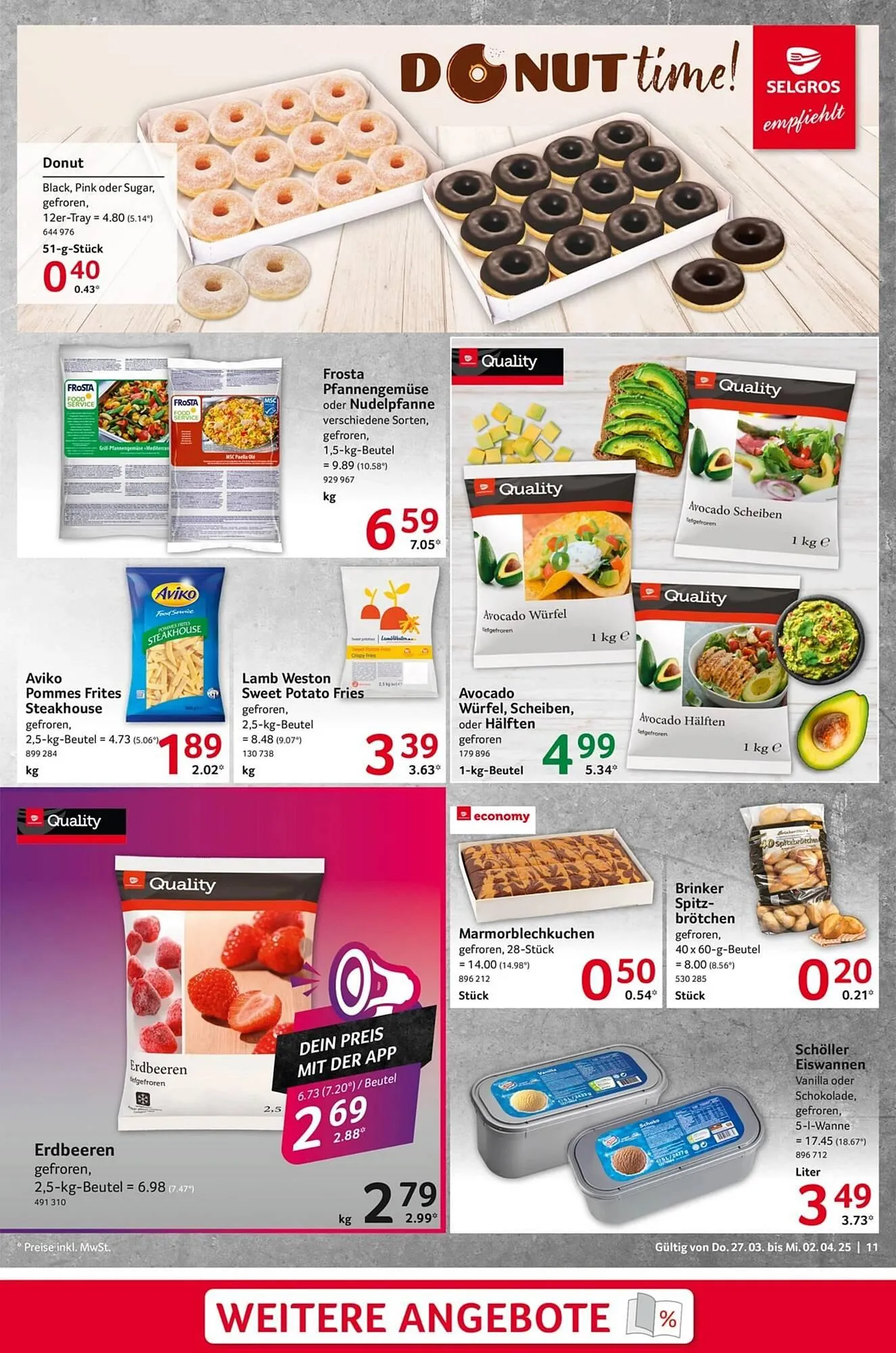 Selgros Prospekt von 27. März bis 3. April 2025 - Prospekt seite 11