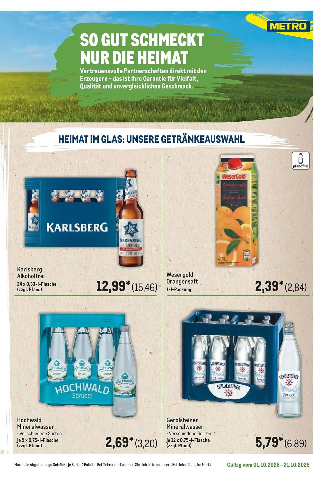 METRO Prospekt von 1. Oktober bis 31. Oktober 2025 - Prospekt seite 65