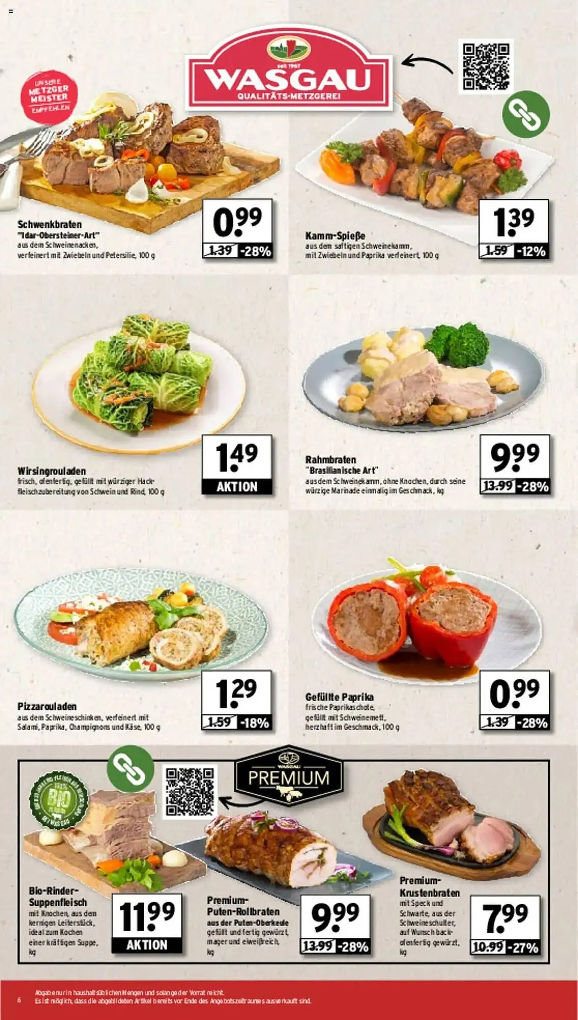 Wasgau Prospekt von 10. März bis 15. März 2025 - Prospekt seite 6